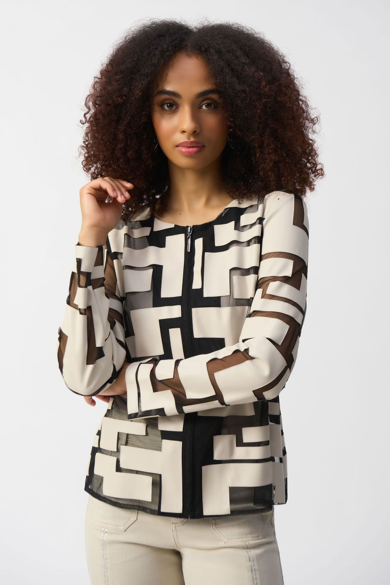 12ce5ee22993ae7ffe630709f432b87d Joseph Ribkoff | Joseph Ribkoff Kurzblazer | M | perlmutt/schwarz