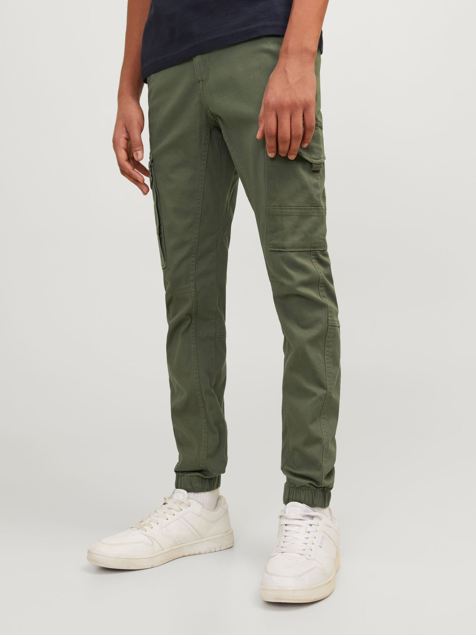 Jack&Jones |  JPSTPAUL JJFLAKE AKM 542 OLIVE NOOS JNR | 140 | olive night