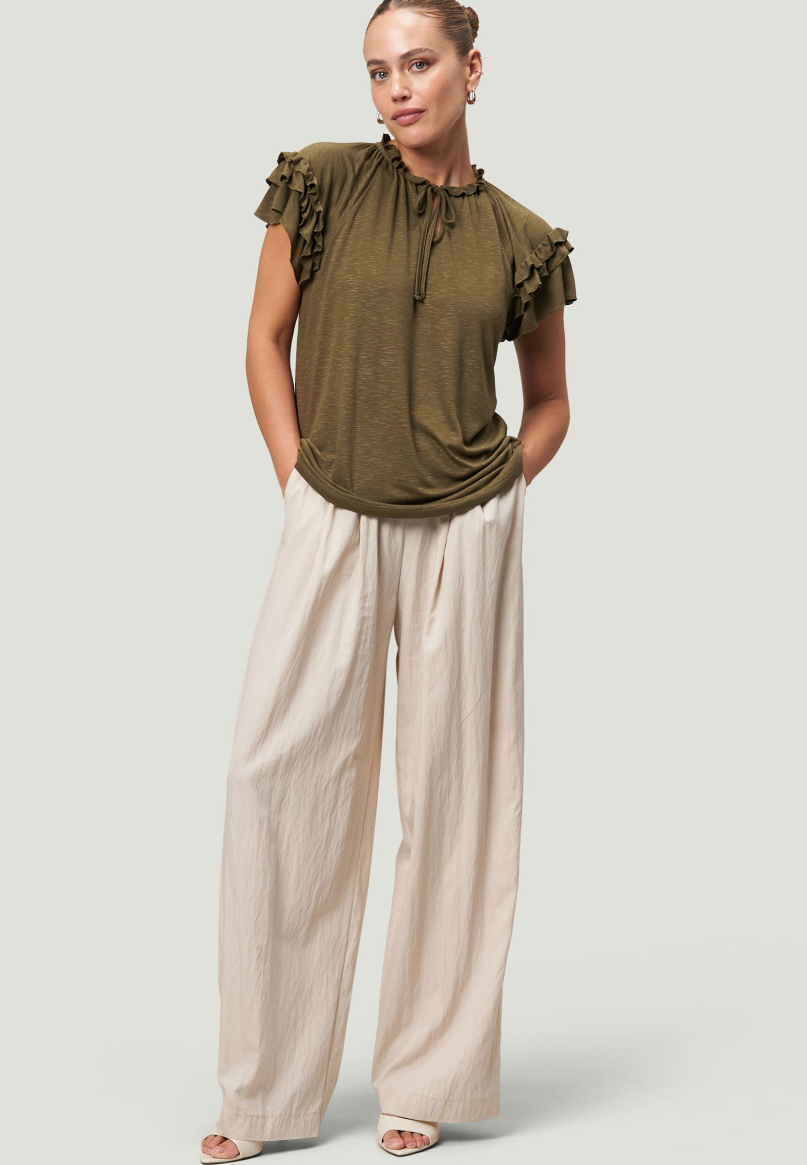  | zero T-Shirt / Top, Dark Olive | 34