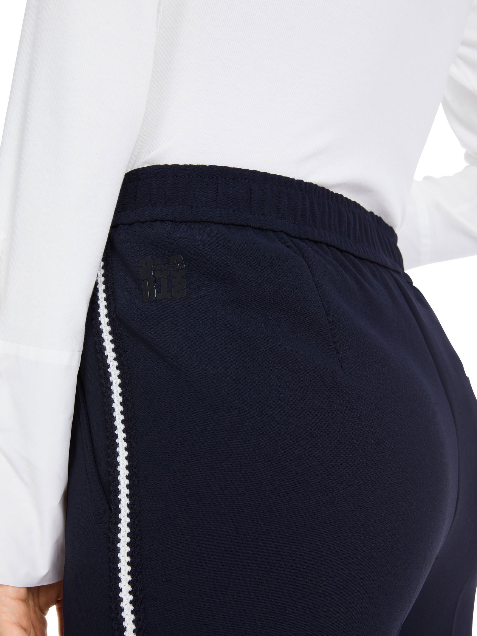 Marc Cain Sports |  Marc Cain Sports Schmale Hose  | 40 | navy