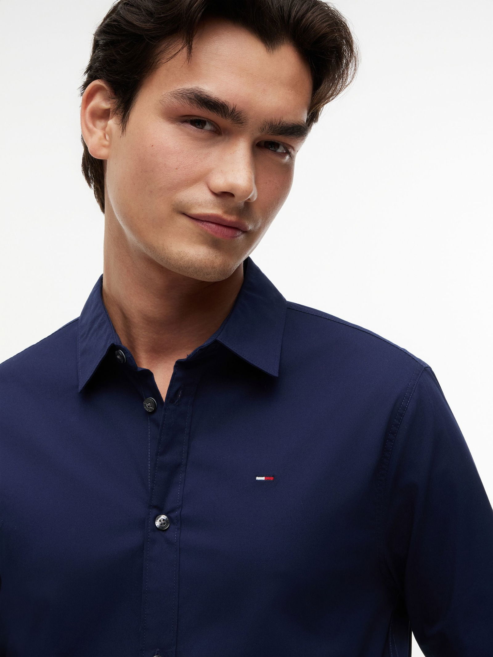 Tommy Jeans |  Tommy Jeans Hemd Regular Fit  | XL | black iris