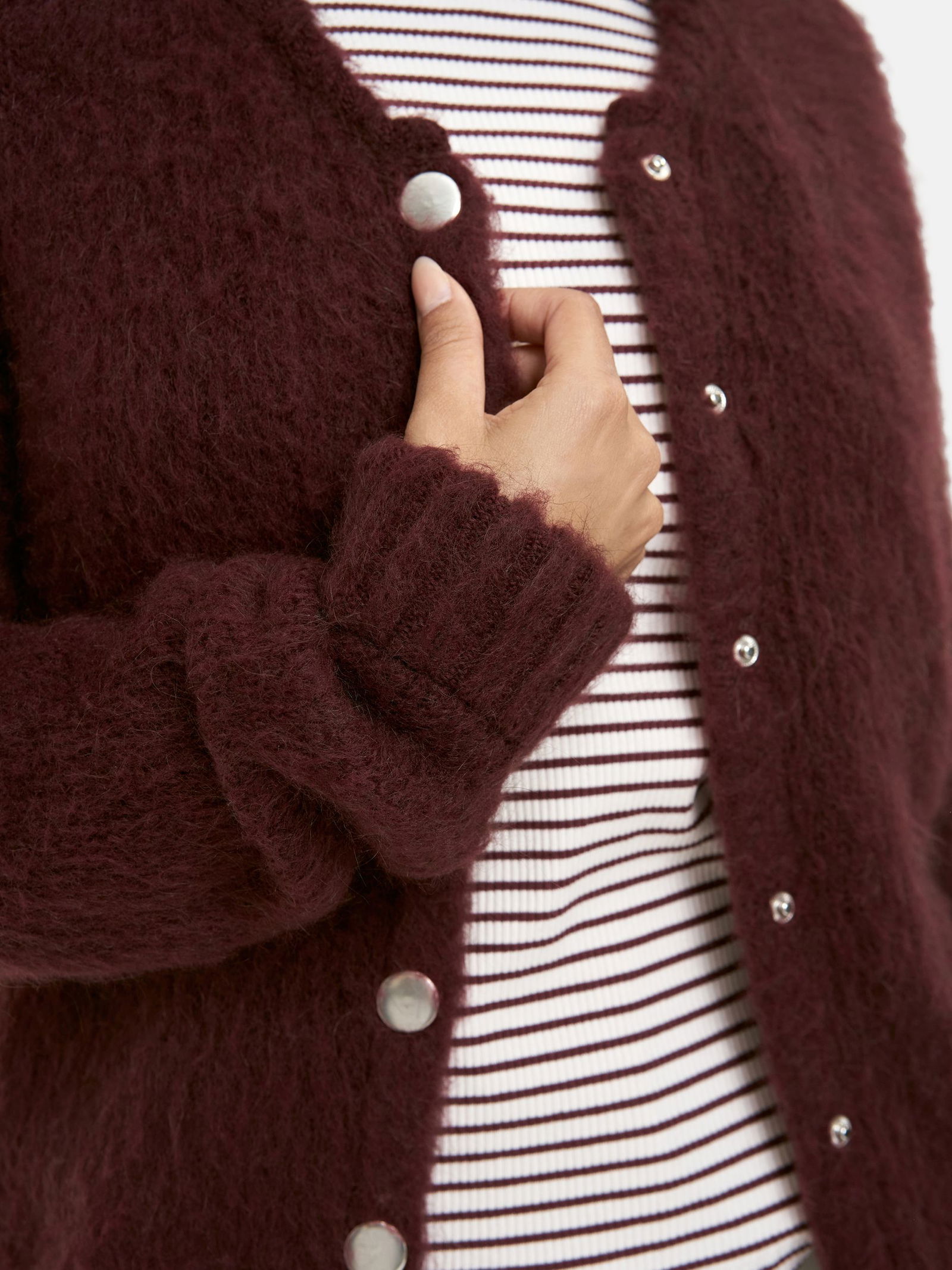 Smith&Soul | Smith&Soul Strickjacke | Cardigan | M | bordeaux