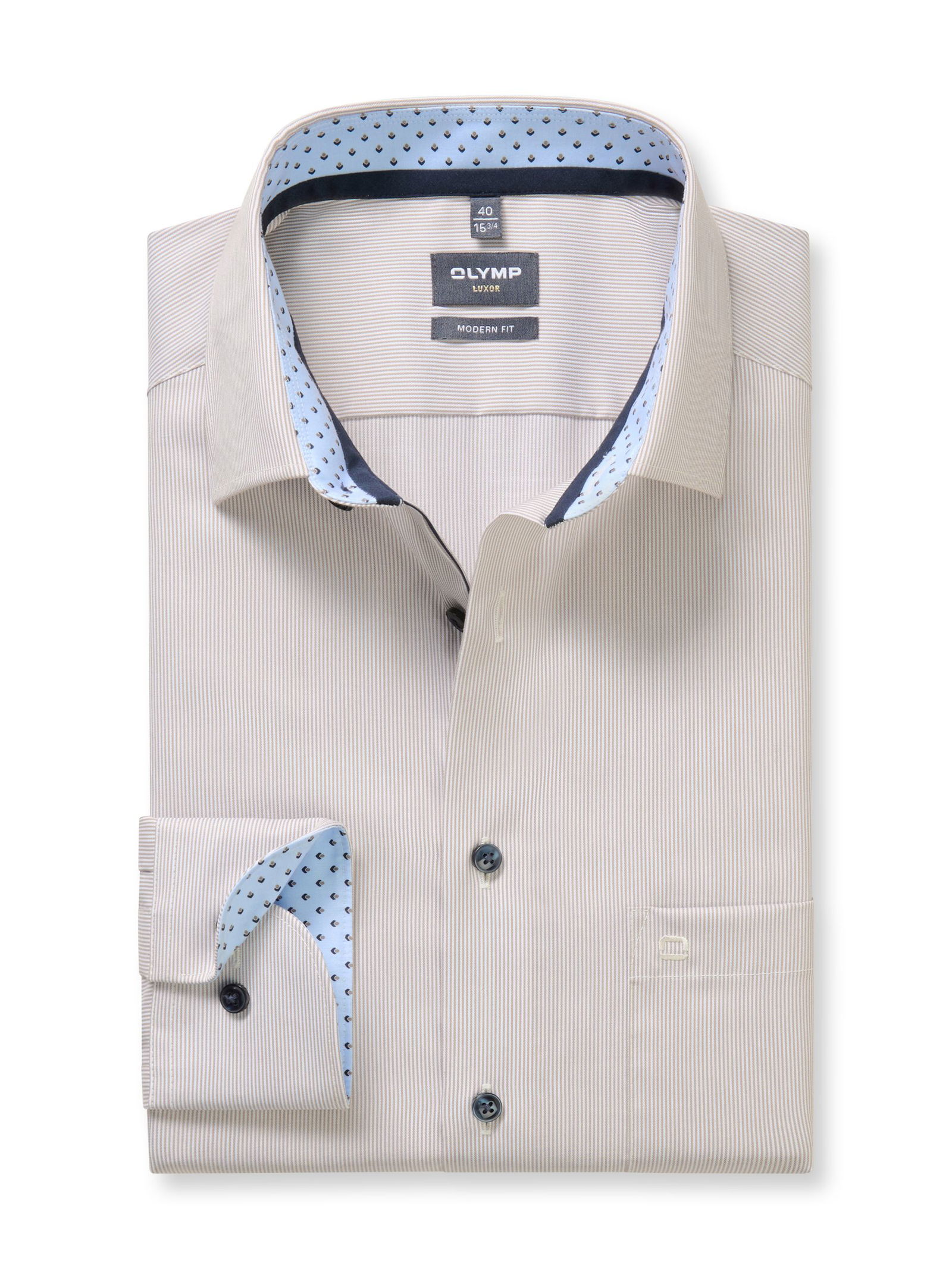 Olymp |  Olymp Hemd Modern Fit  | 44