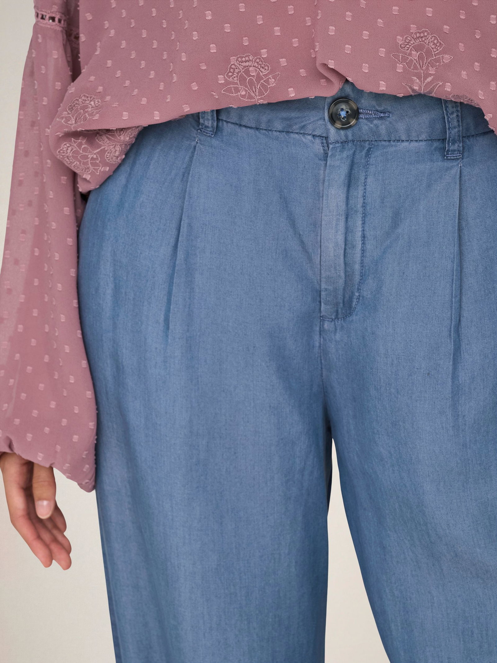 JDY |  JDY Schlaghose  | L/32 | medium blue denim