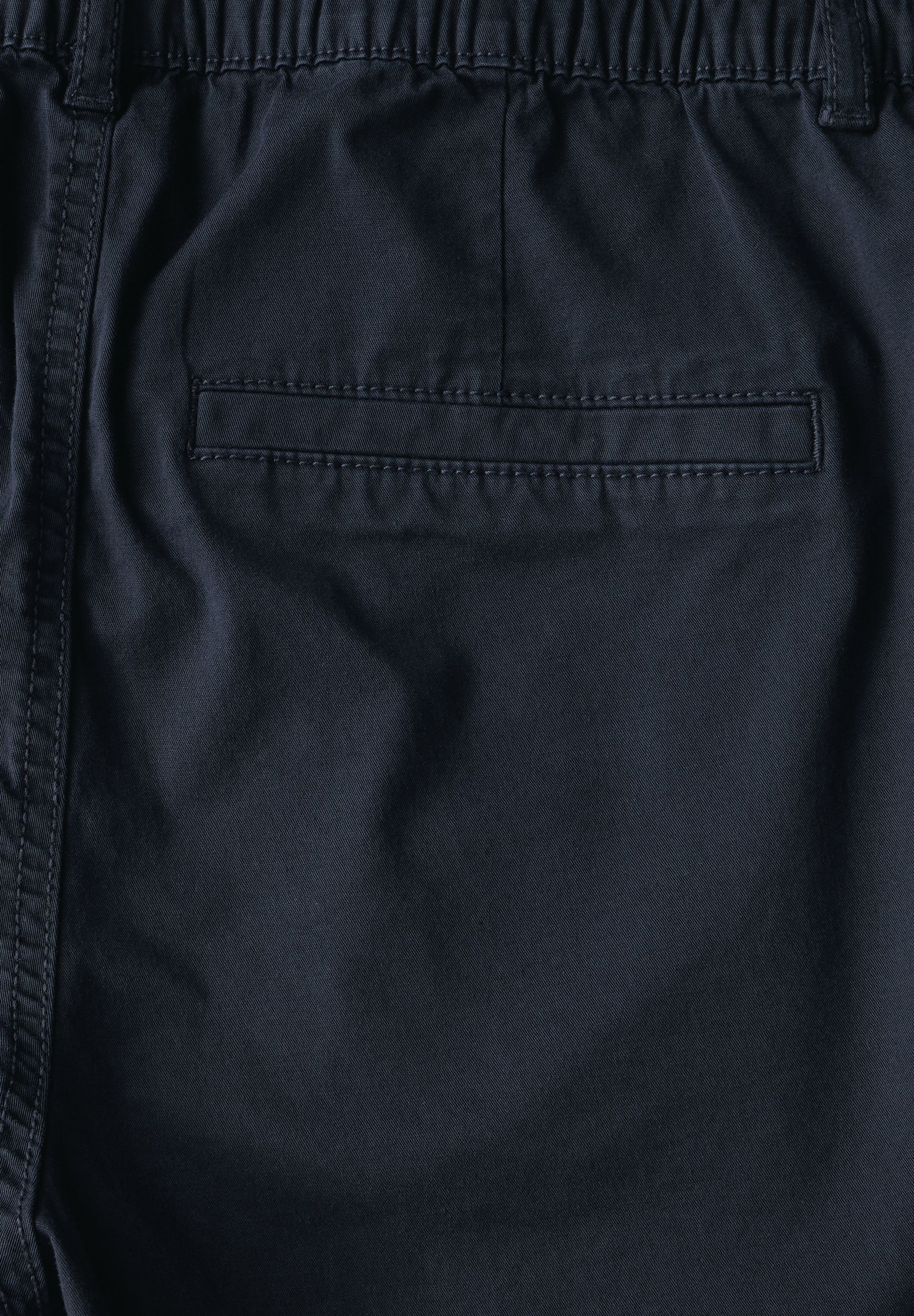  |  Twill Shorts im Washed-Look | S | universal blue
