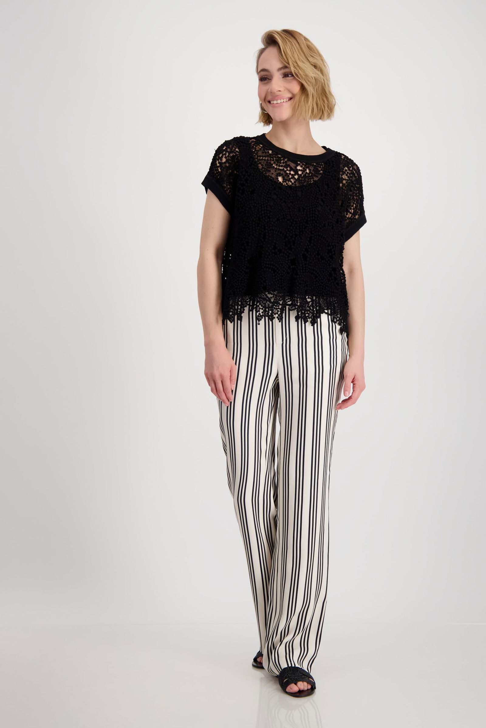 Monari |  Monari Pullover  | 42 | schwarz