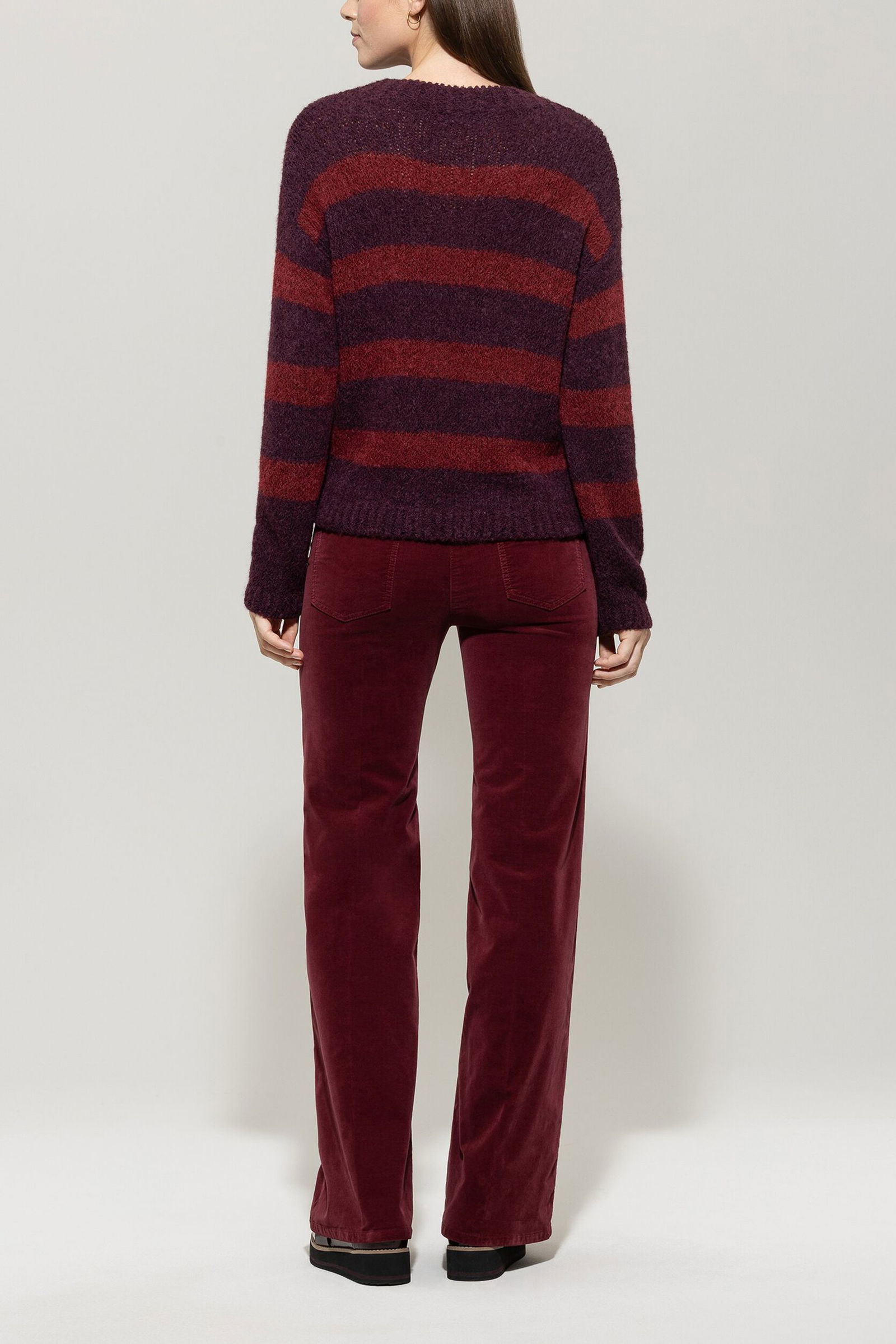 Luisa Cerano | Luisa Cerano Pullover | 38 | burgundy / berry red