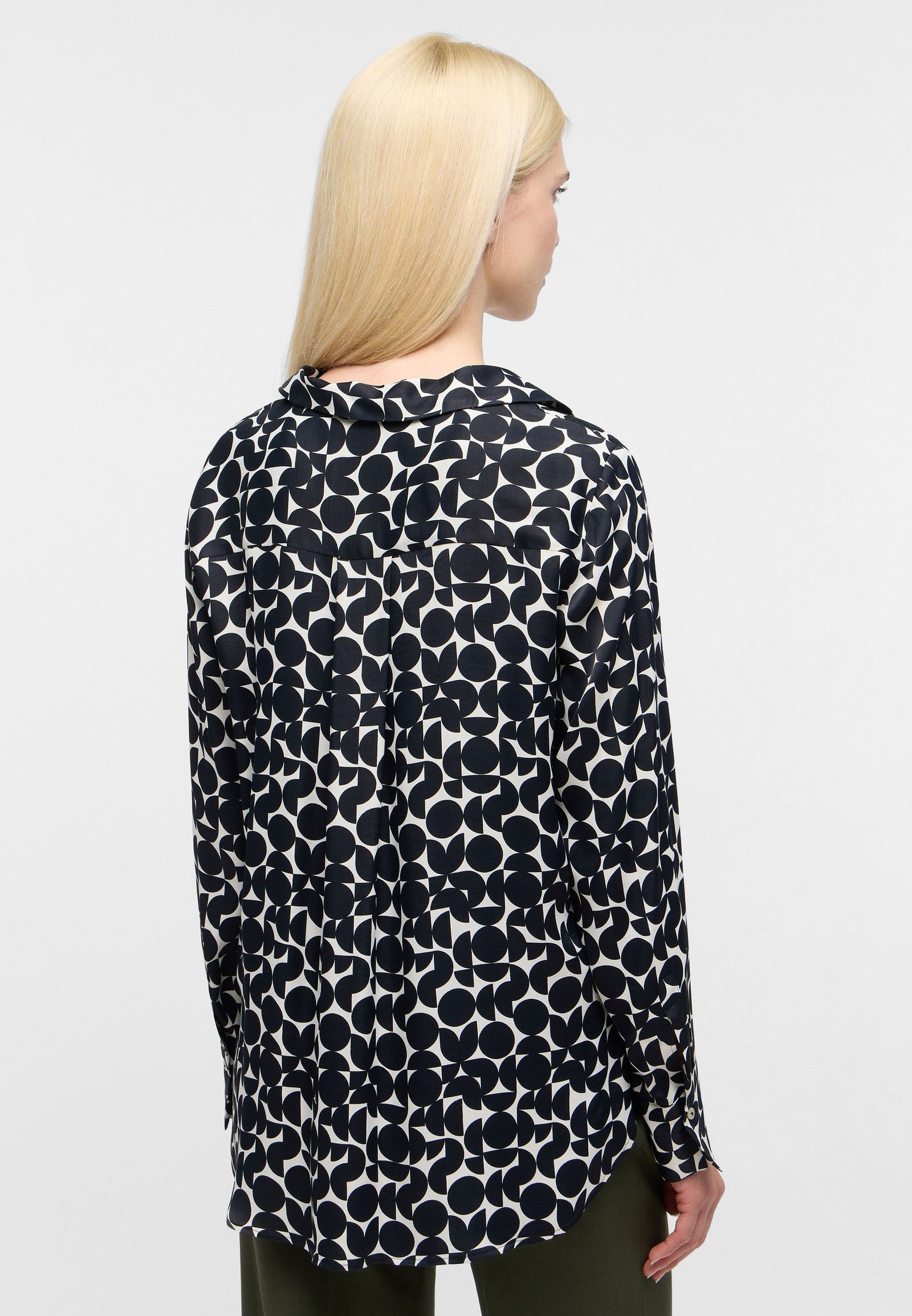 Eterna |  Eterna Druckbluse  | 46