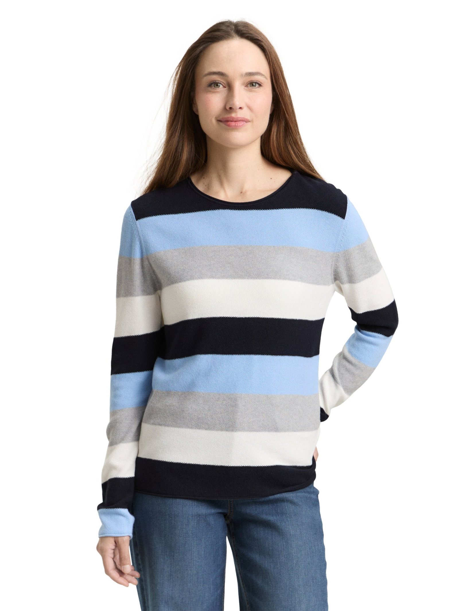 Tom Tailor Gestreifter Strickpullover #5