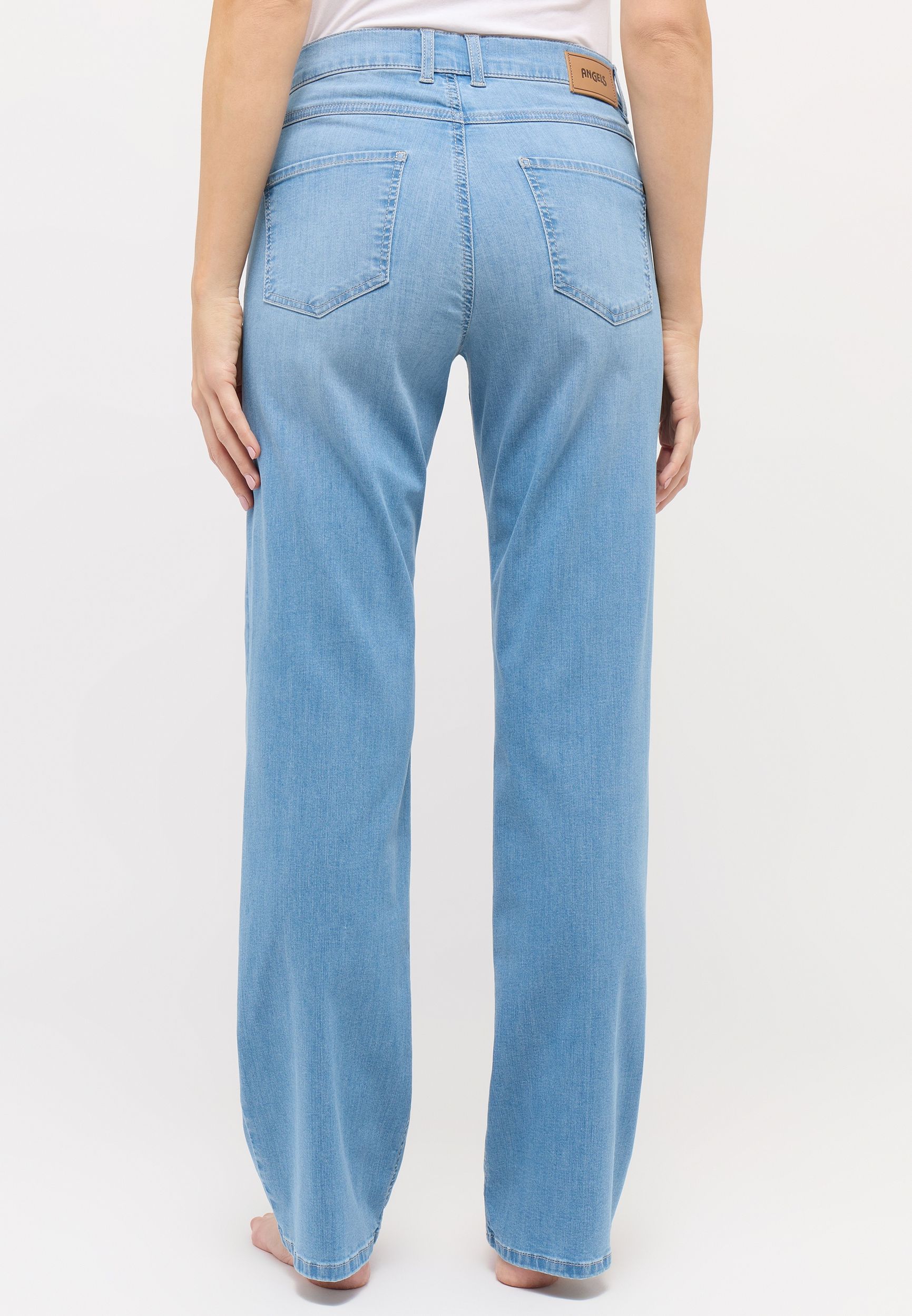 Angels |  Angels Straight Leg Jeans  | 44/30 | light blue used