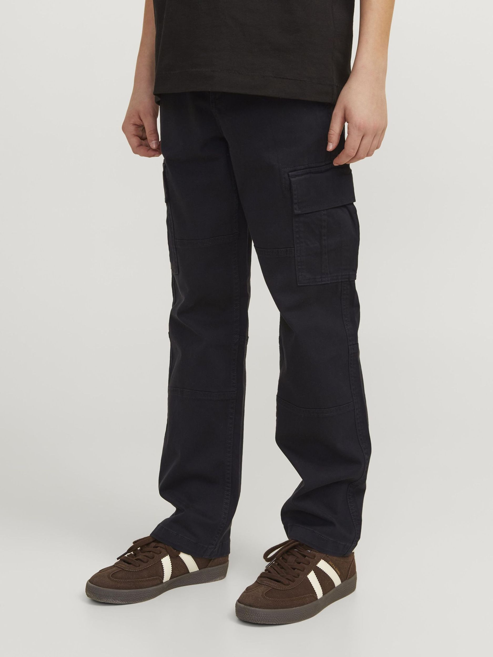 Jack&Jones |  JPSTKANE JJHARLOW CARGO NOOS JNR | 146 | black