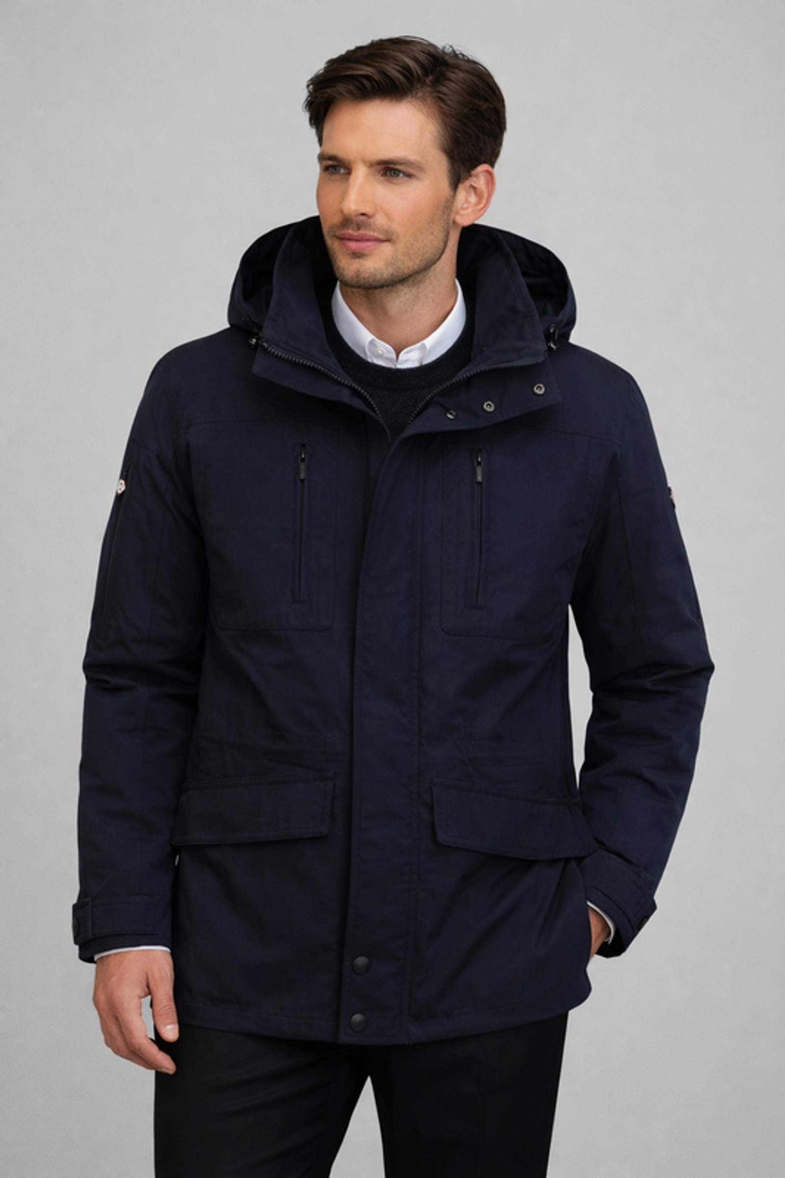 50f5f1c5ad394975cb4e7d1e96fd2ebc Wellensteyn | Wellensteyn Übergangsjacke "Golfjacke GJ-44" | L | DB