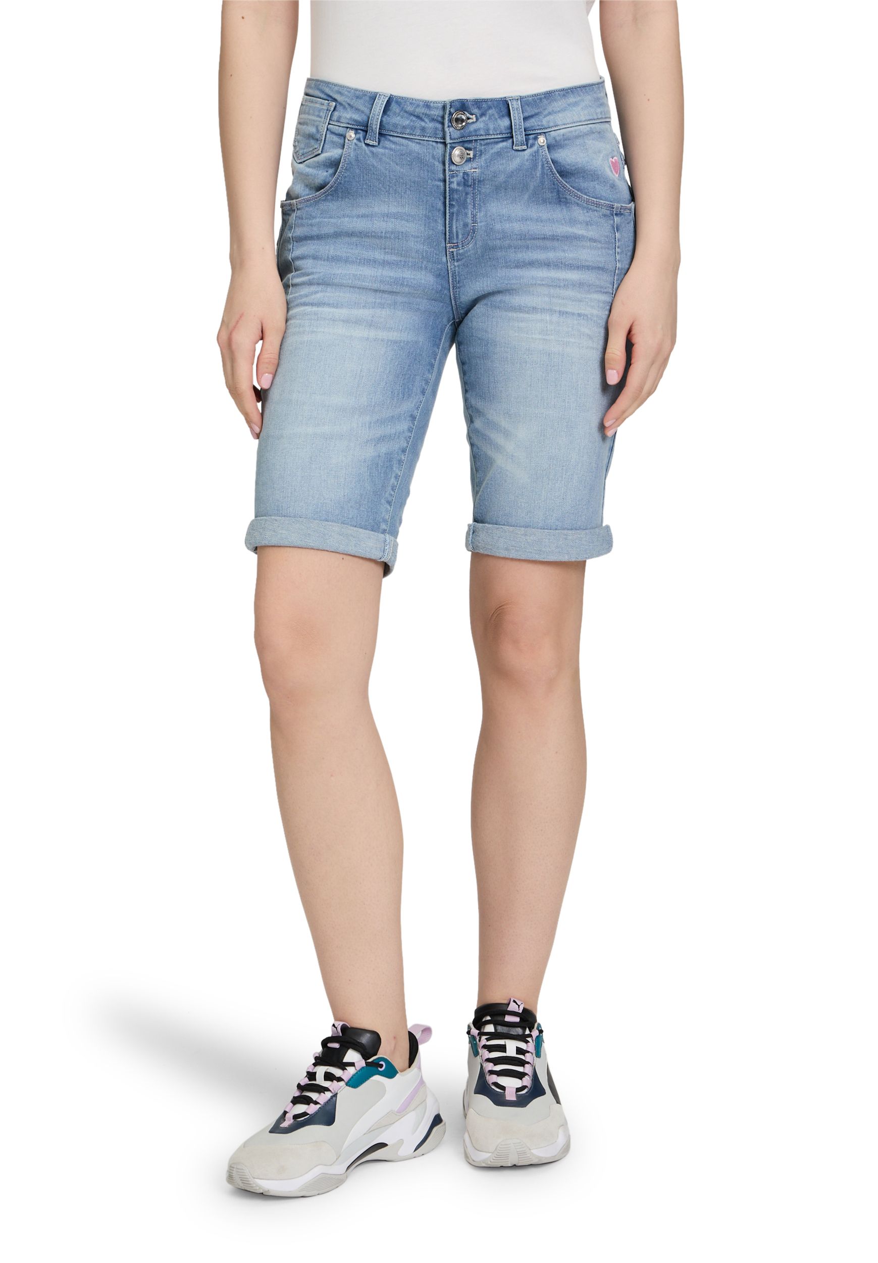 |  Shorts Jeans, Middle Blue Denim | 42 | blau