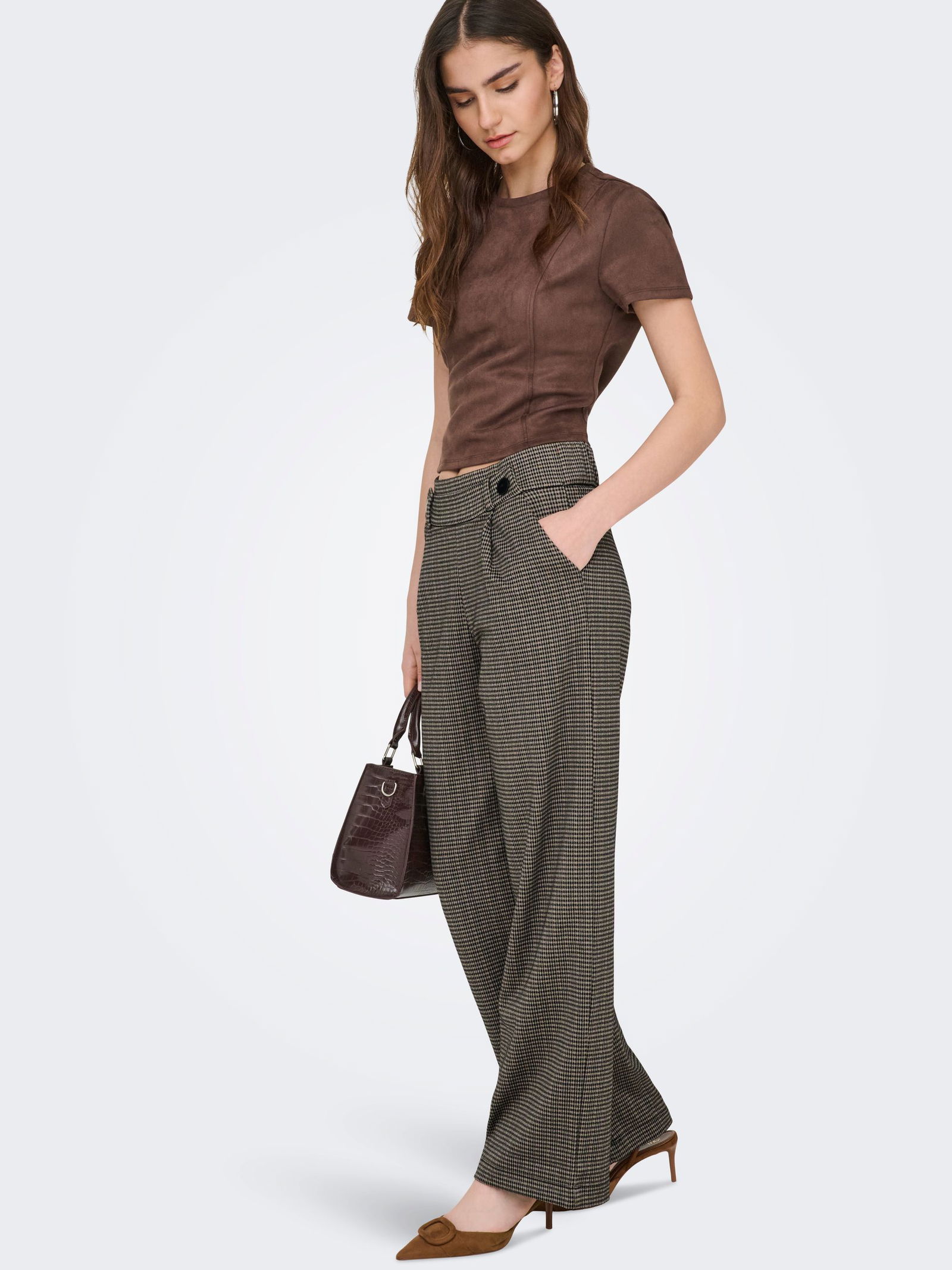 JDY |  JDY Businesshose  | XS/30 | cobblestone