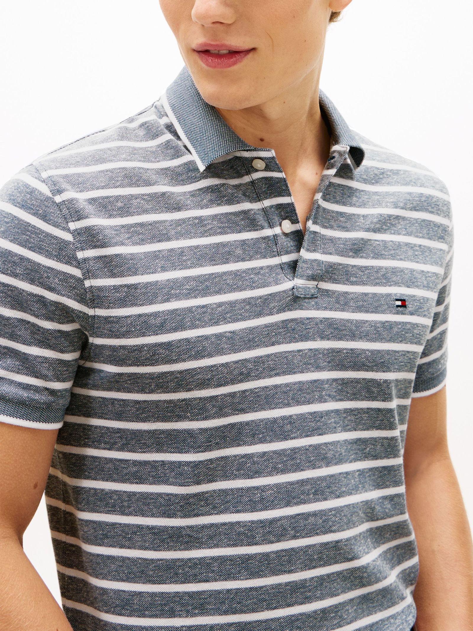 Tommy Hilfiger |  Tommy Hilfiger Poloshirt  | XXL | night sky / ivory petal