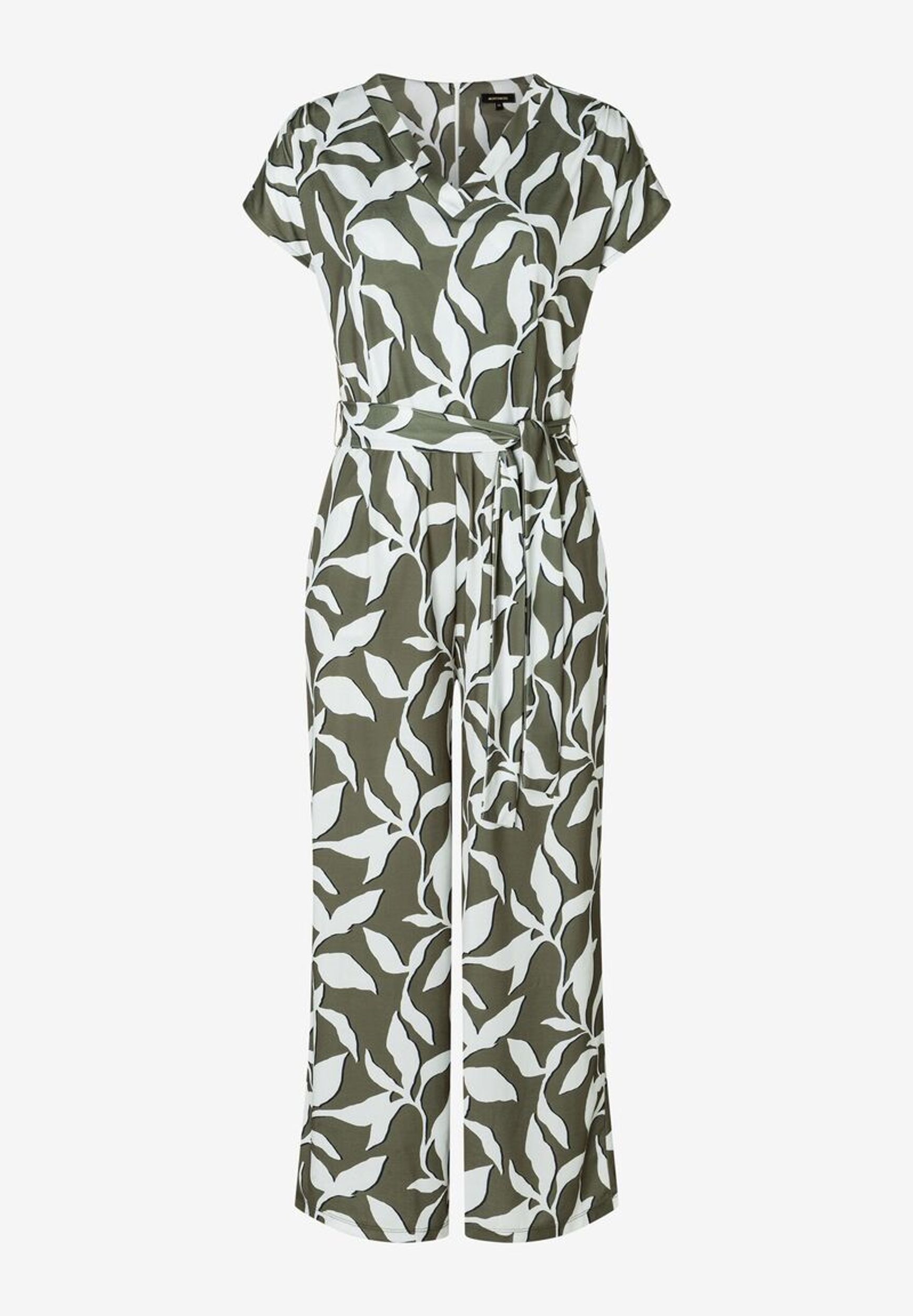  |  Jersey-Jumpsuit  Blätterprint  Sommer-Kollektion | 36 | 1500_3679
