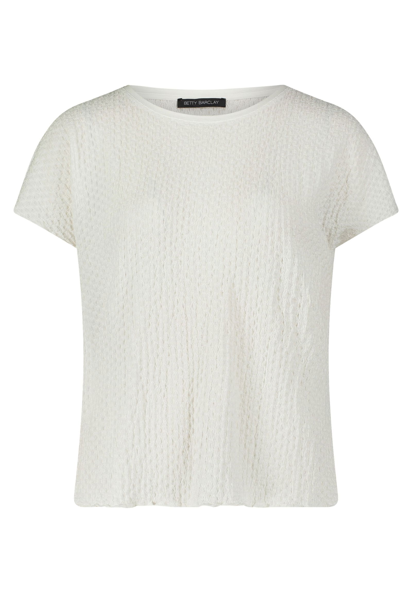 9ecf5adc141ab1502716291aa4271f88 Betty Barclay | Strukturshirt | 42 | rohweiß