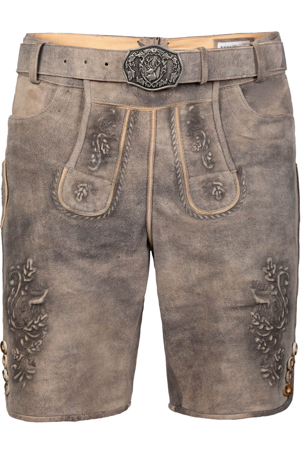 Edelnice kurze Wildbock Lederhose Maxl #9