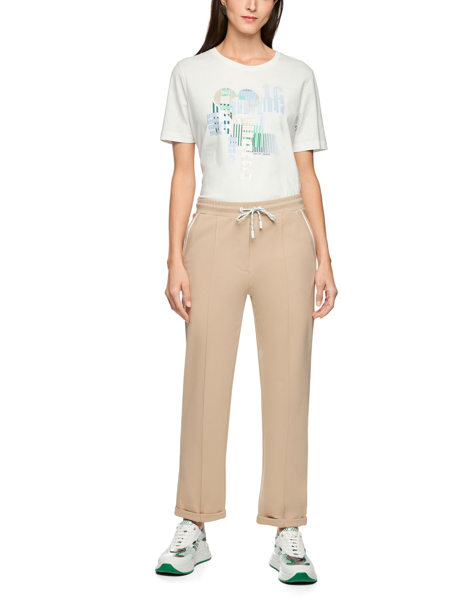 Marc Cain Sports |  Marc Cain Sports Joggingpants  | 38 | light stone