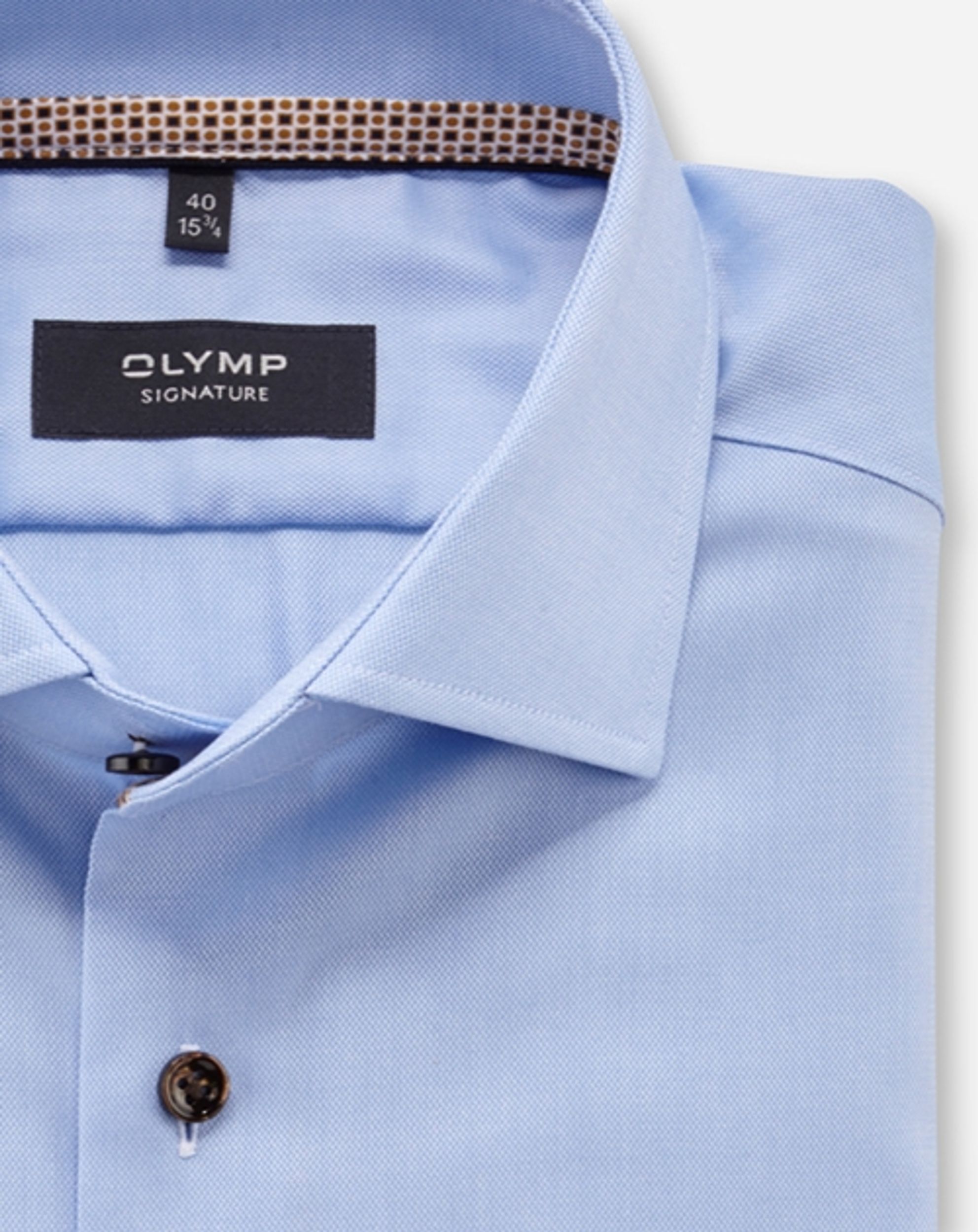 OLYMP Signature |  Olymp Signature Hemd Tailored Fit | 41 | bleu