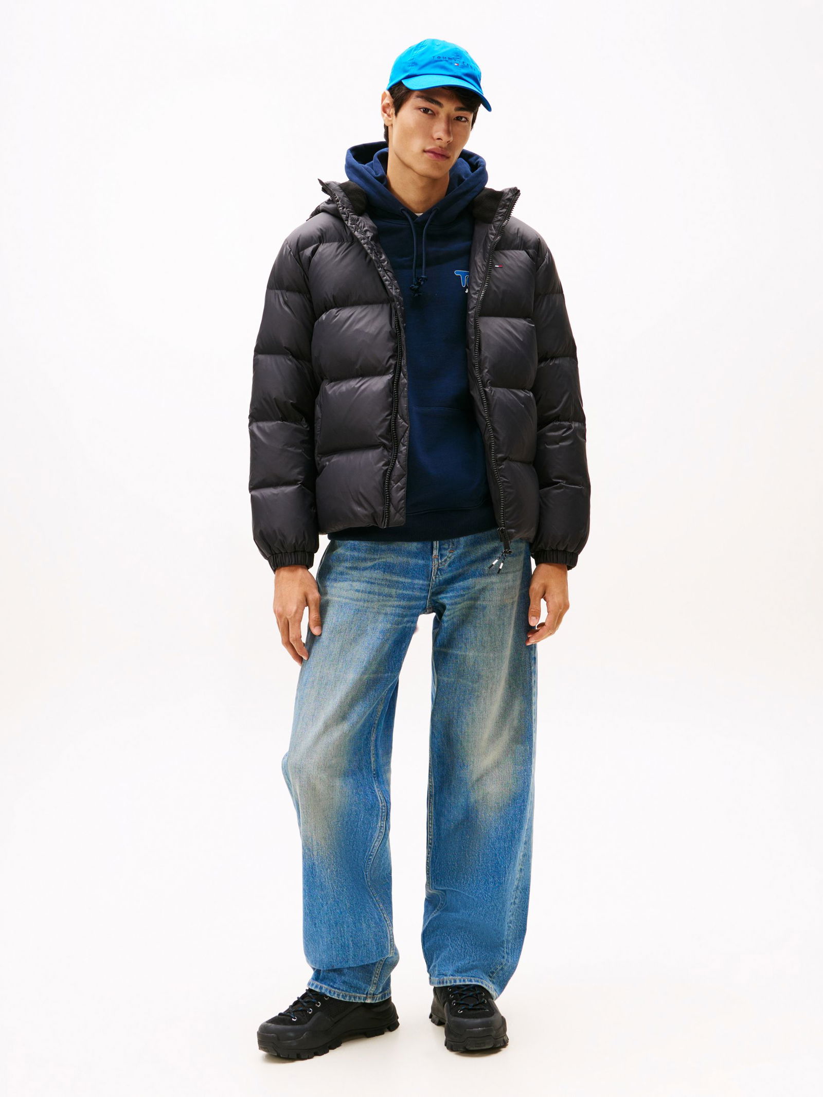 Tommy Jeans |  Tommy Jeans Wasserabweisende Daunenjacke | L | black