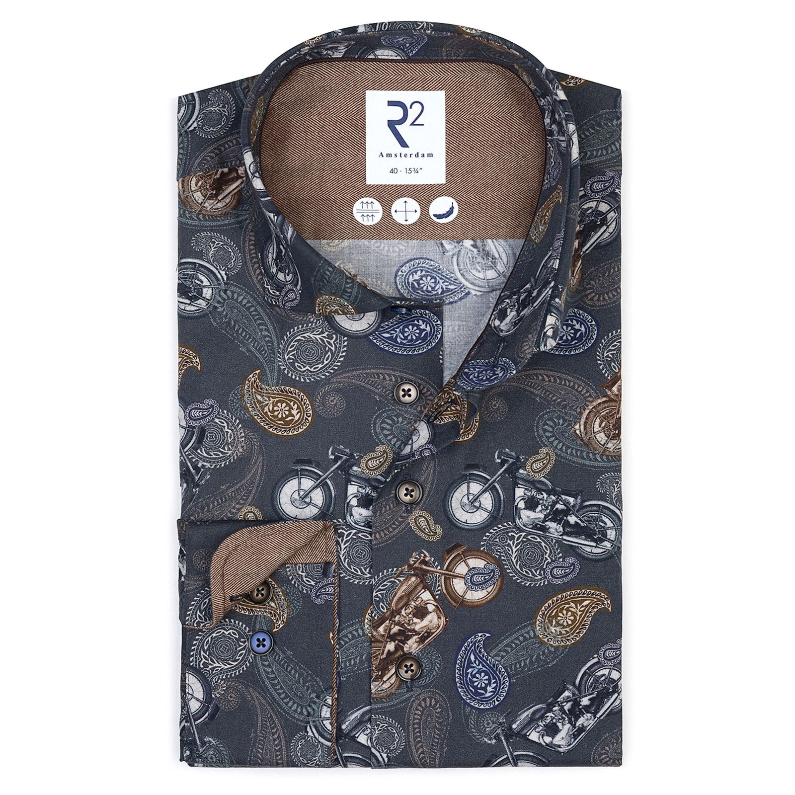 7b0ad35bd0cca25998bda32719390d49 R2 Amsterdam Hemd Modern Fit