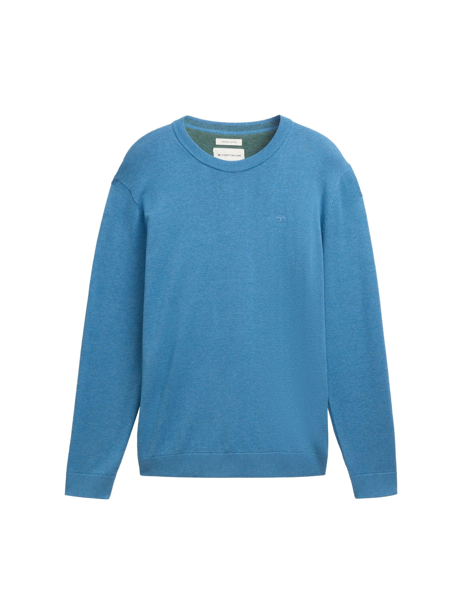 Tom Tailor Pullover ocean blue melange XL NEW-815019