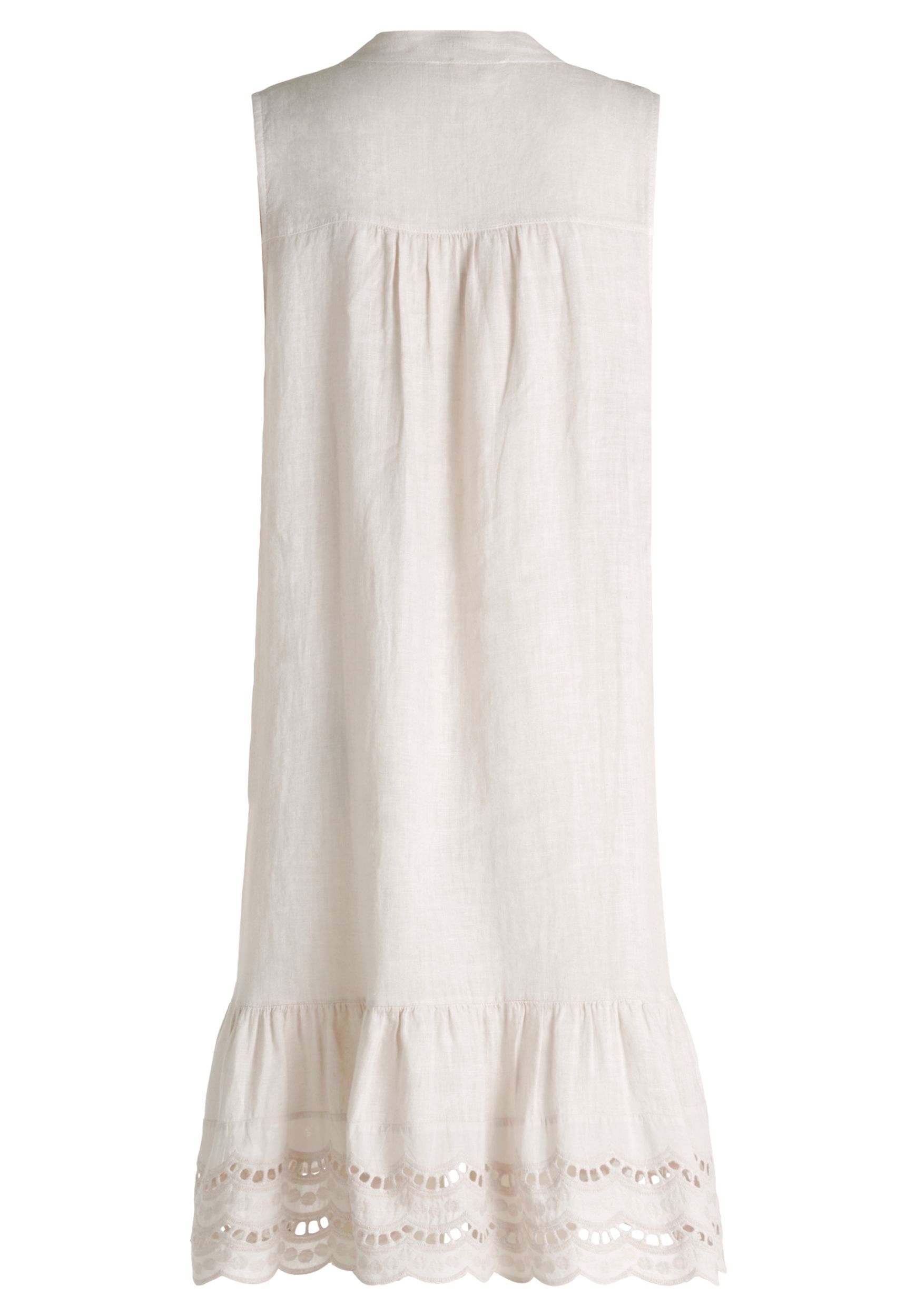  |  Kleid Kurz ohne Arm, White Sand | 36