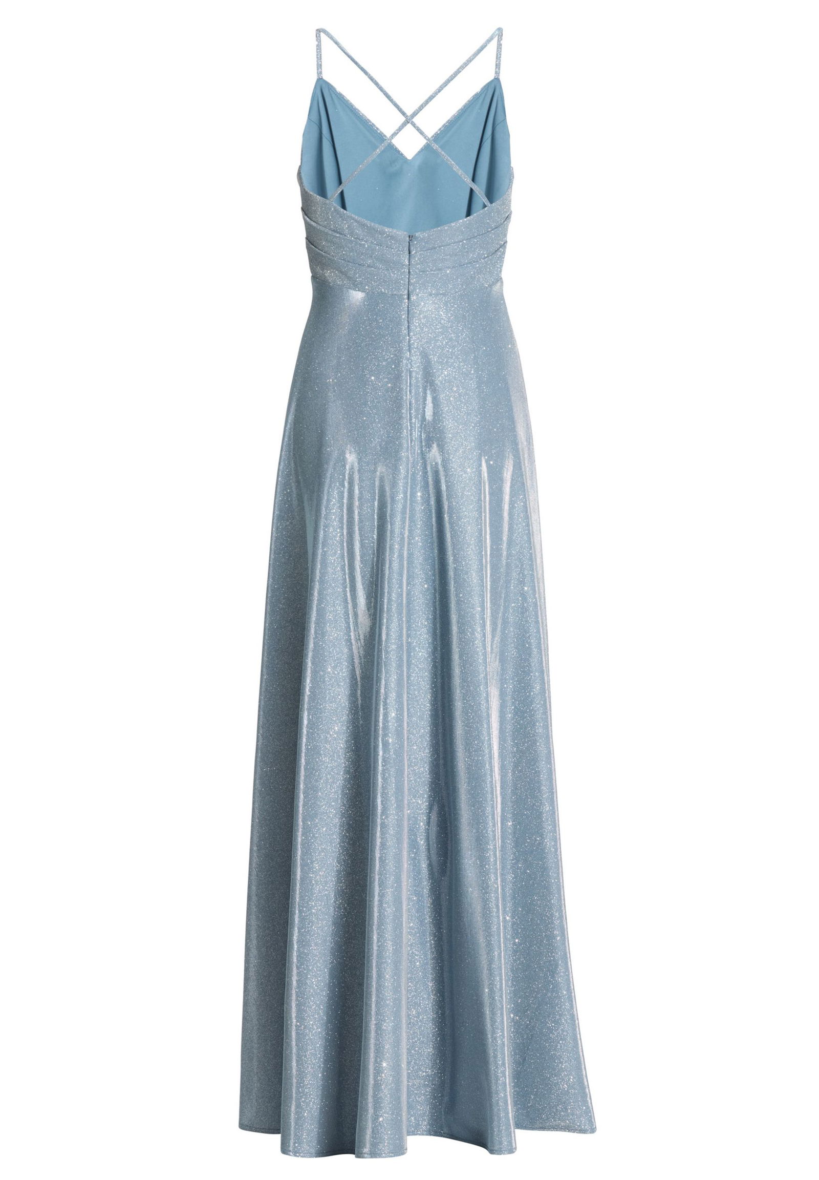 |  Abendkleid mit Schimmereffekt, sky blue | 34 | sky blue