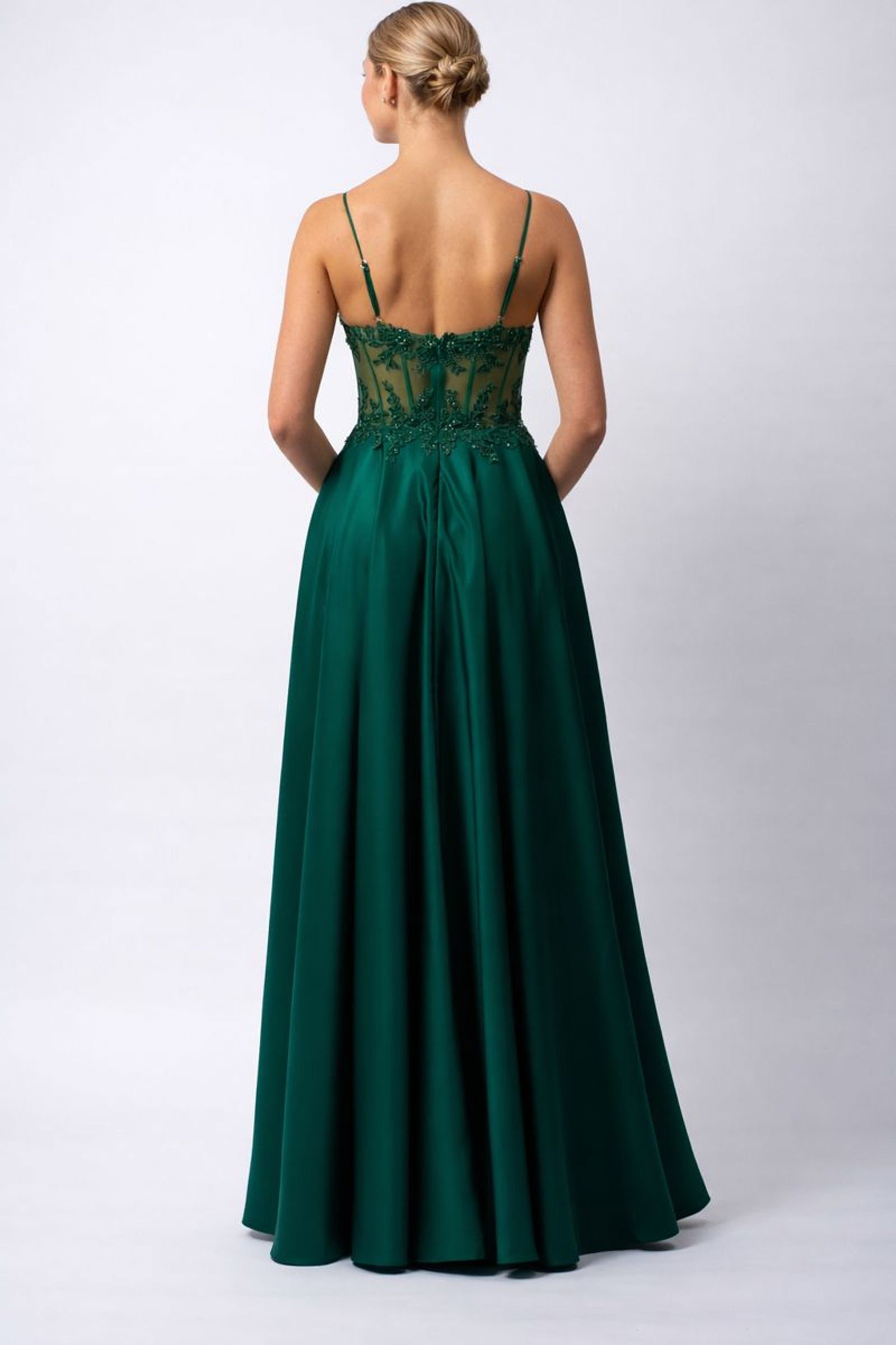 33fee8a3091496dec63845a62f58bd02 Mascara London | Mascara London Langes Kleid | 40 | forest