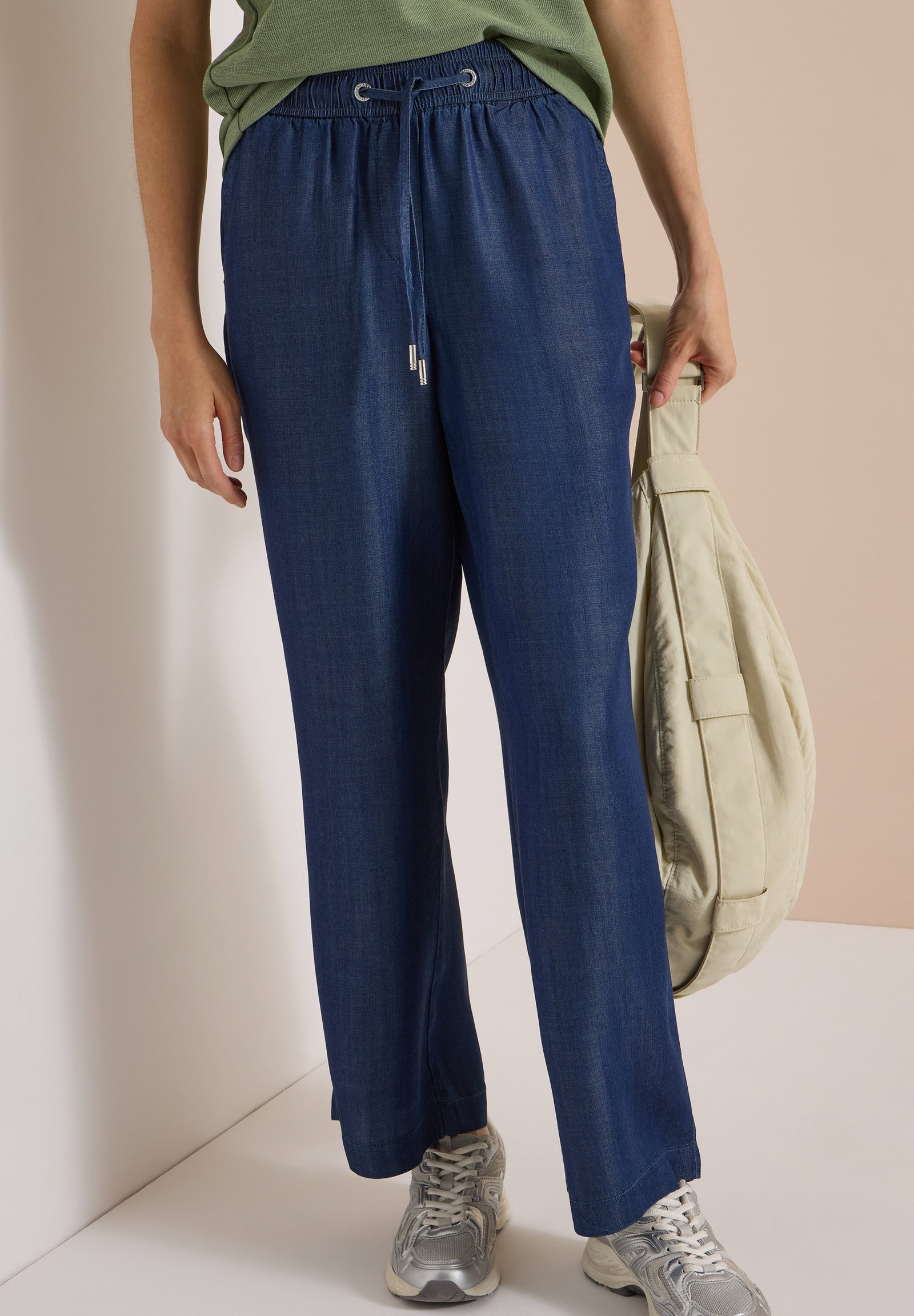 Style Neele Tencel Dark Blue, Dark blue wash #3
