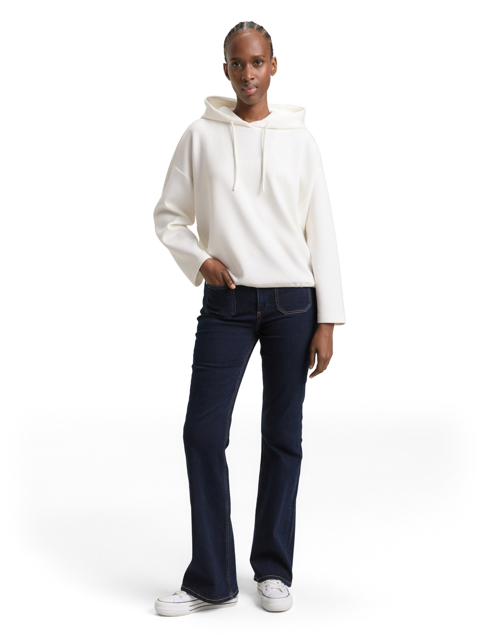 Loose Fit Scuba Hoodie Sweatshirt #3