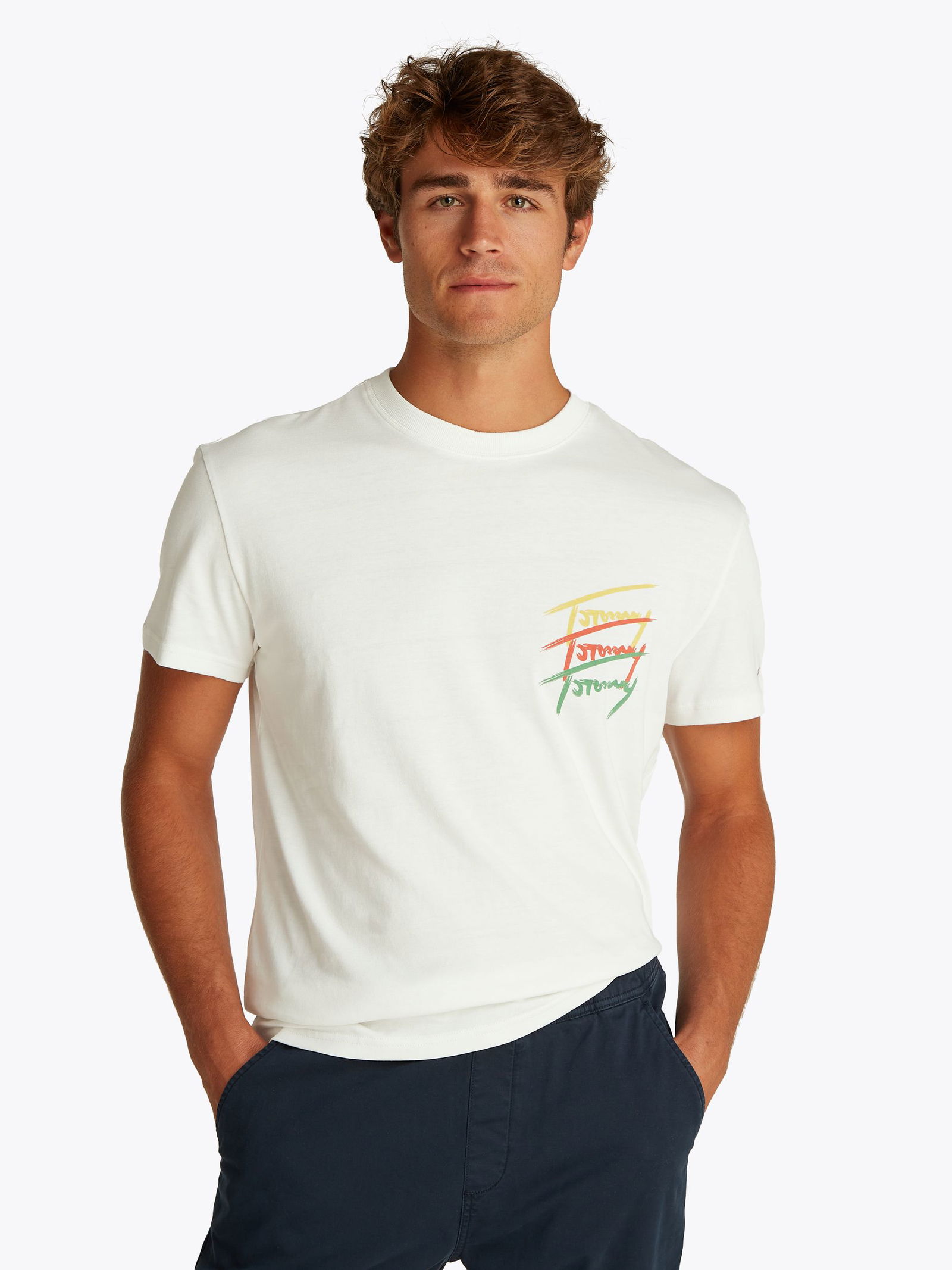 541790fe4524da4fdafb1b2b999c7101 Tommy Jeans |  Tommy Jeans Shirt  | L | ecru
