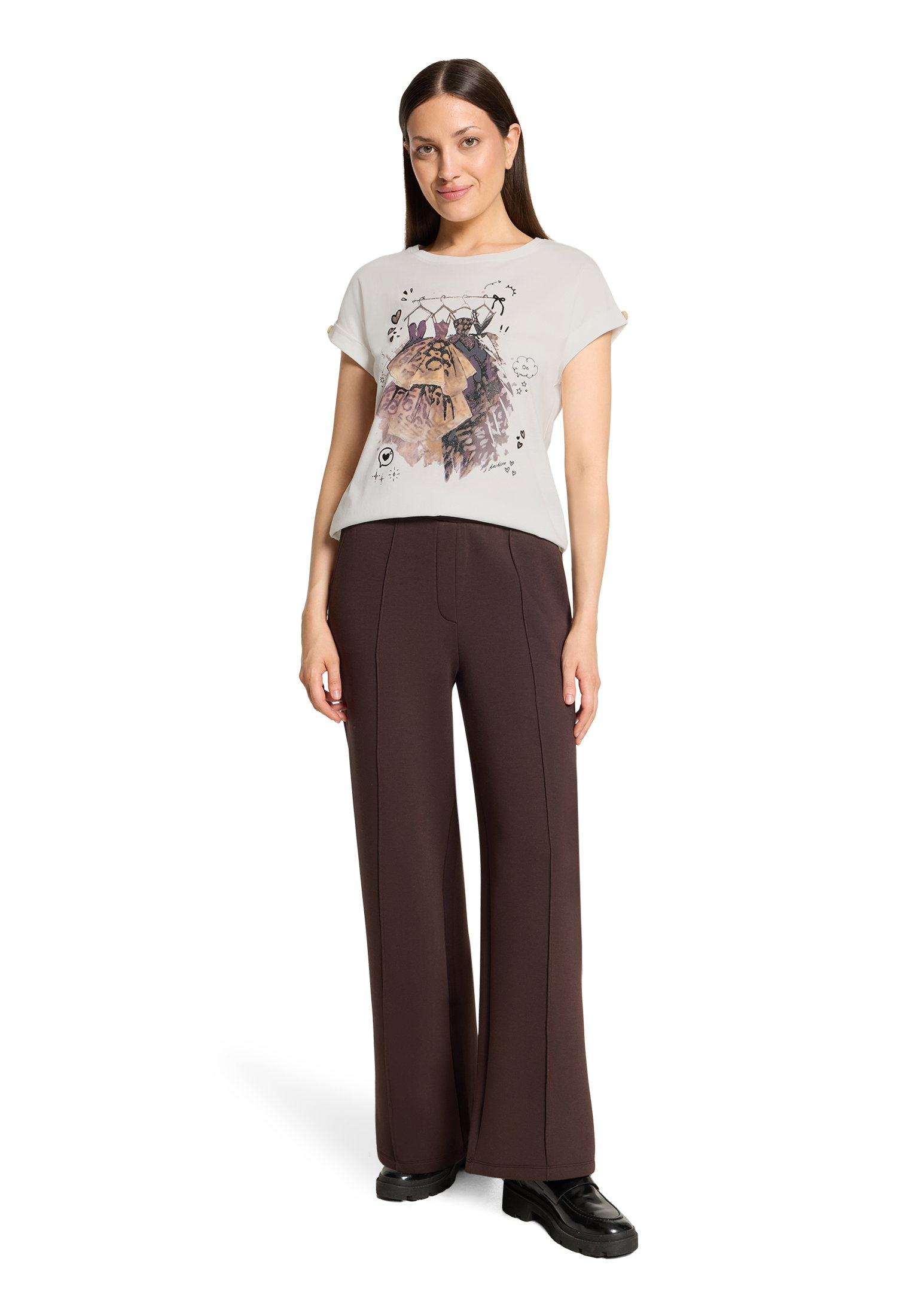 Shirt Kurz 1/2 Arm, Patch Cream/Beige #5