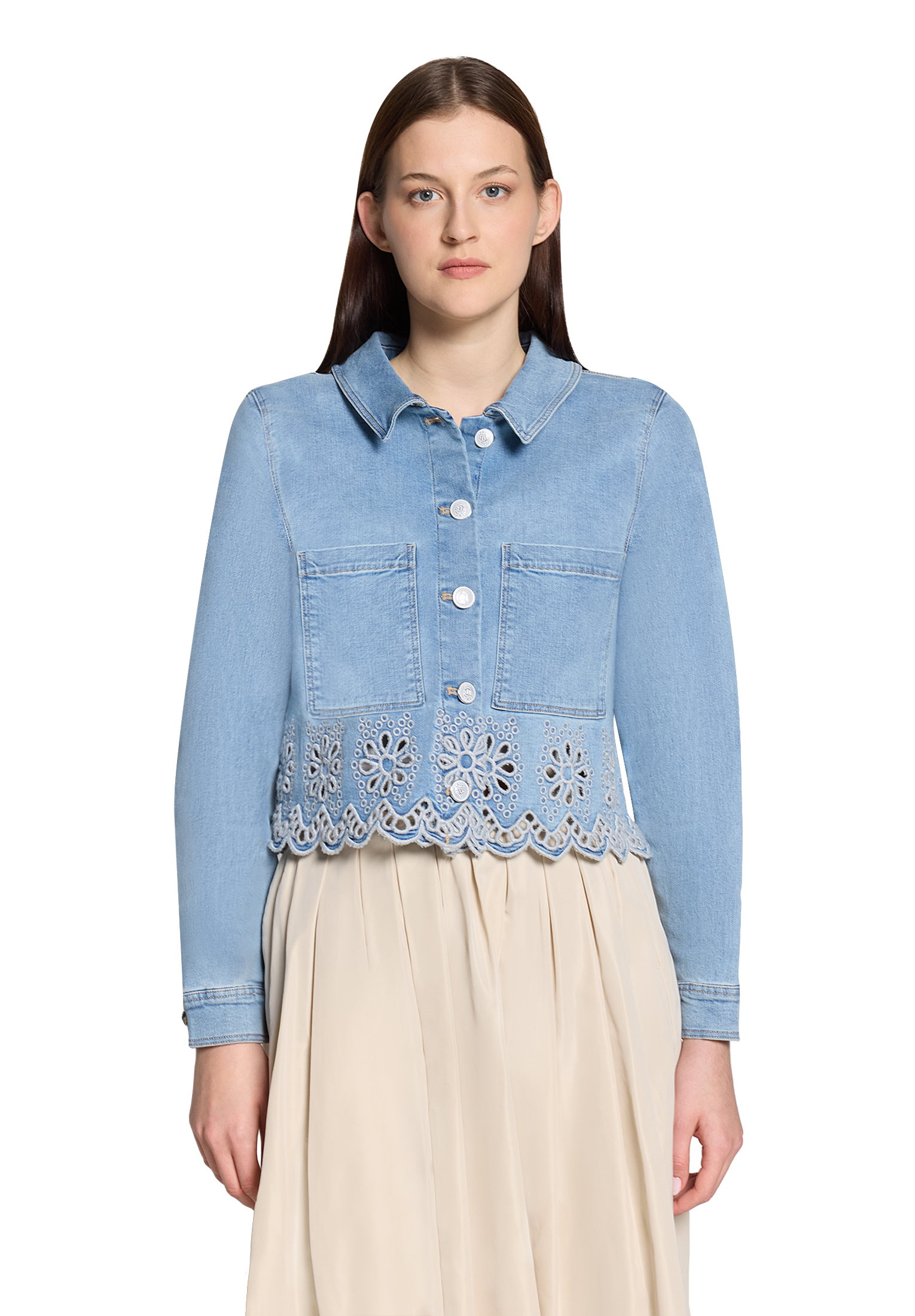 Cartoon Jeansjacke Blazerjacke #1
