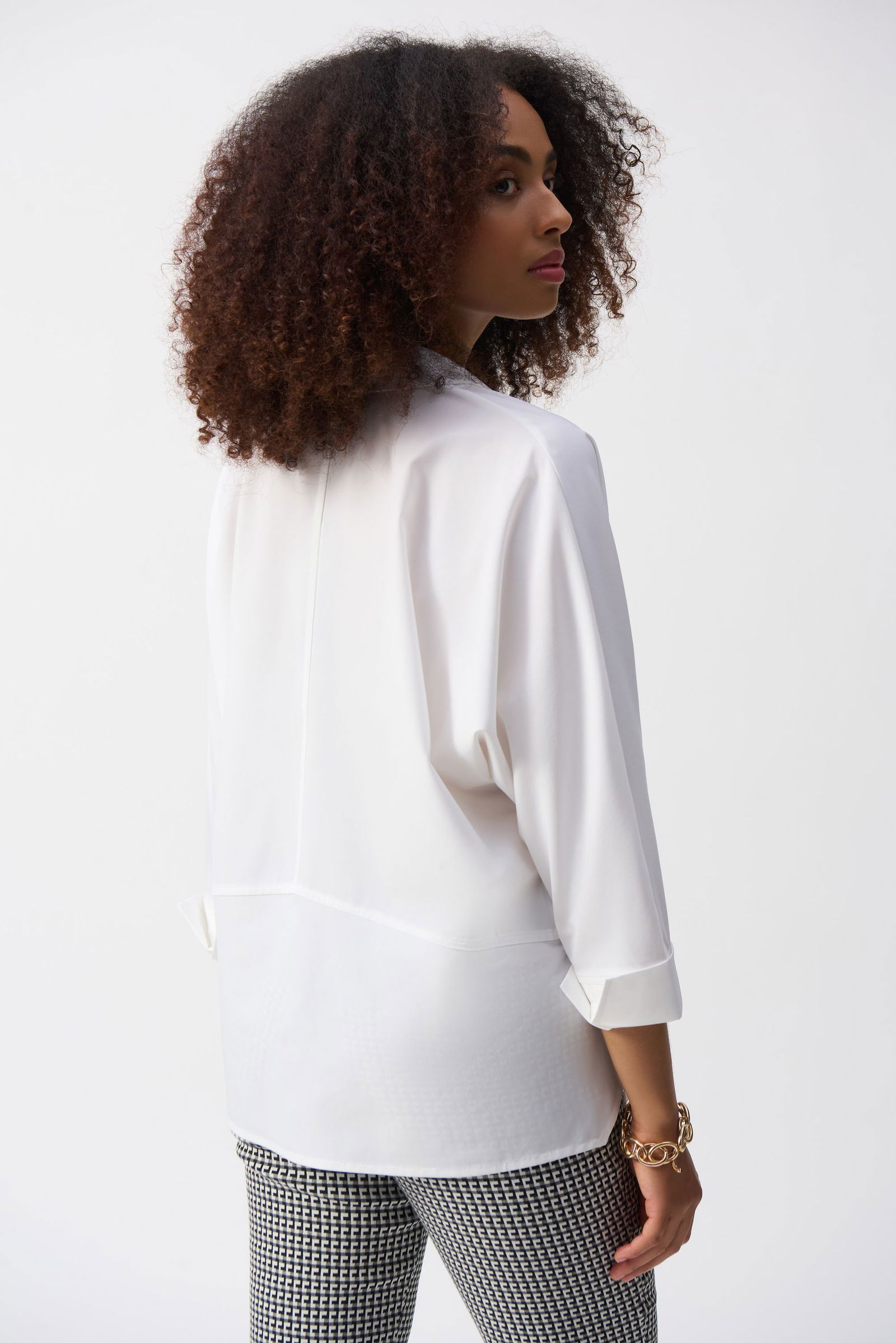 e93ad4c2618e0665d8d048000bf3db19 Joseph Ribkoff |  Joseph Ribkoff Druckbluse  | XL | vanille