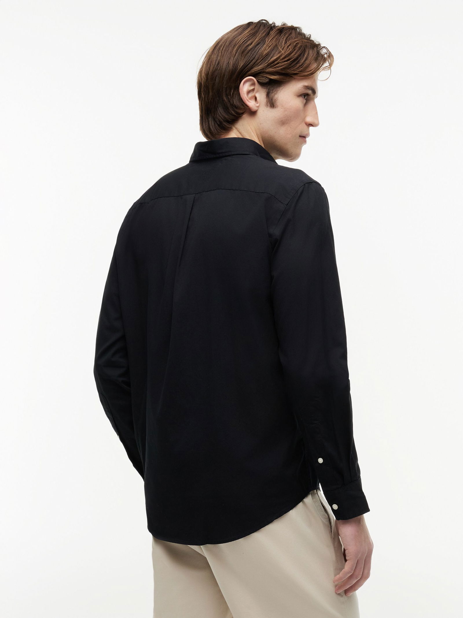 Tommy Hilfiger |  Tommy Hilfiger Hemd Regular Fit  | M | black