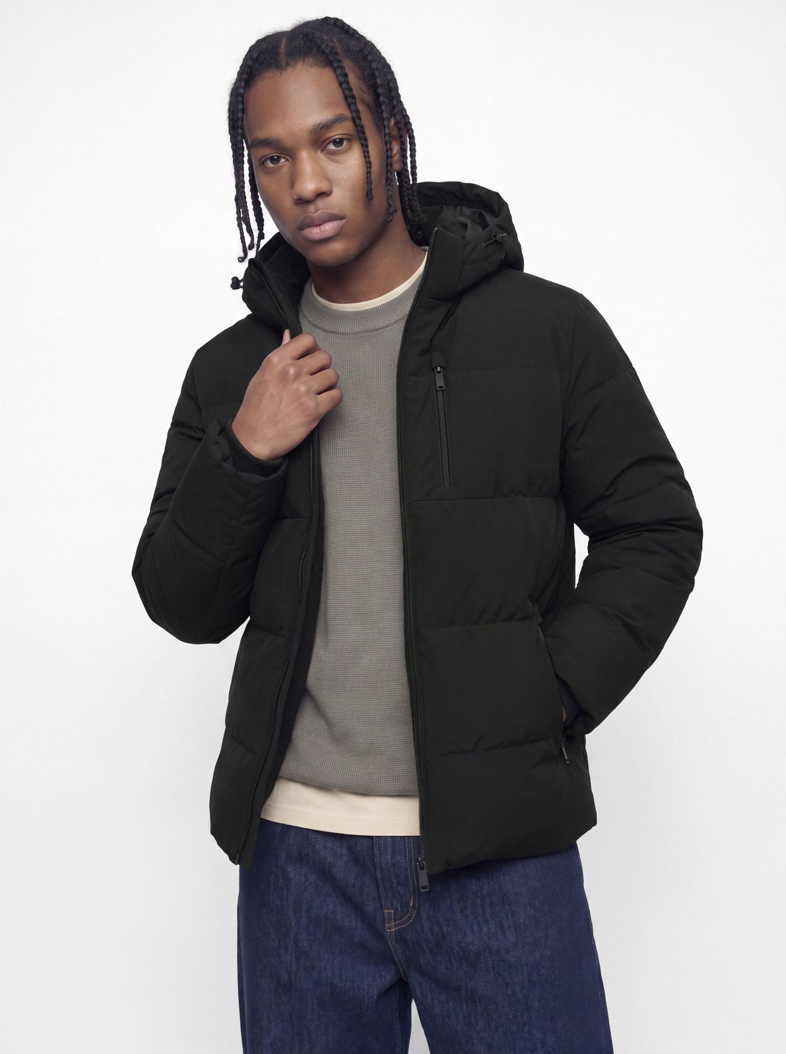 JJEBECKS PUFFER SN, Black #5