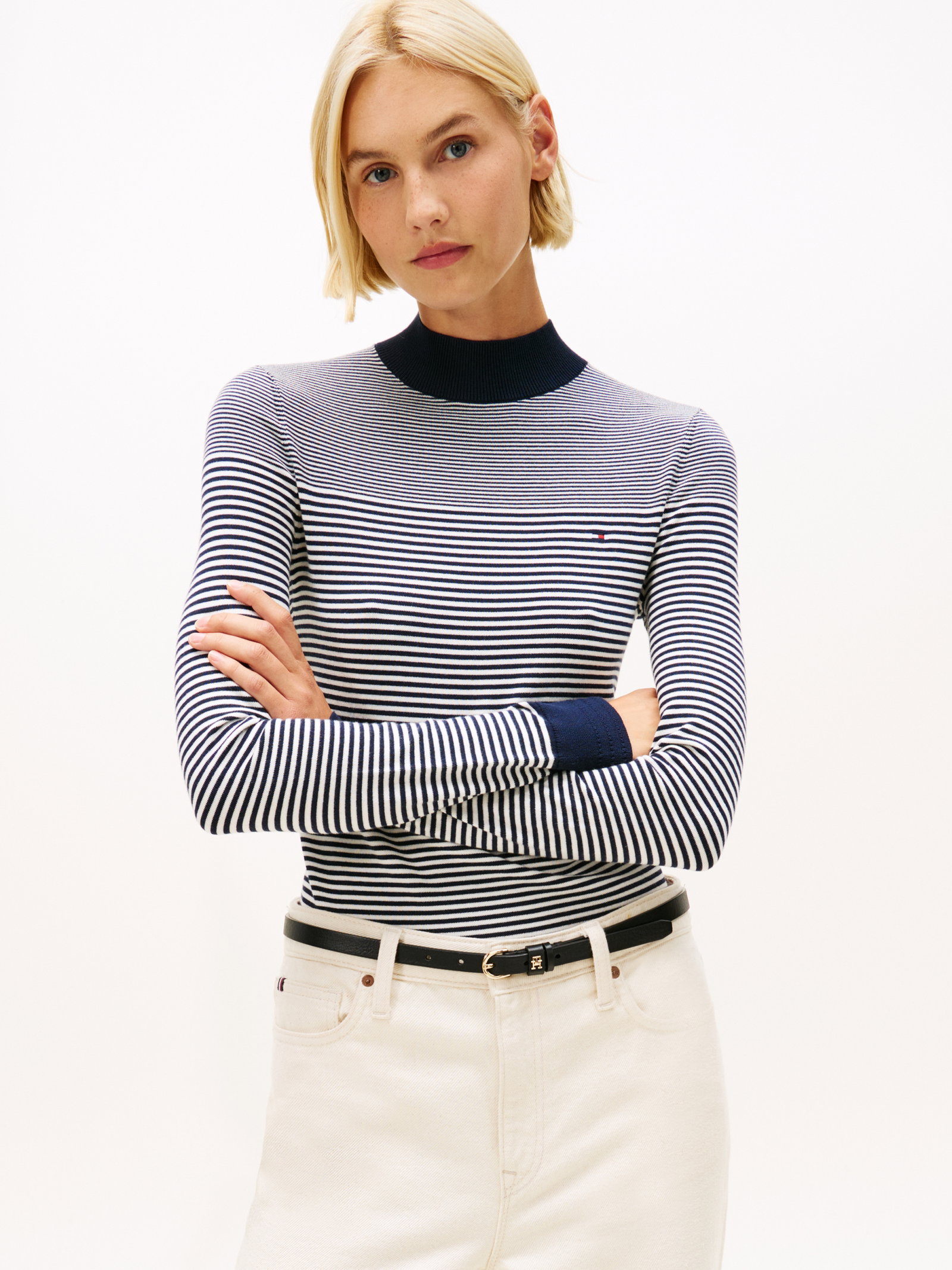 bretton stripe dark night navy