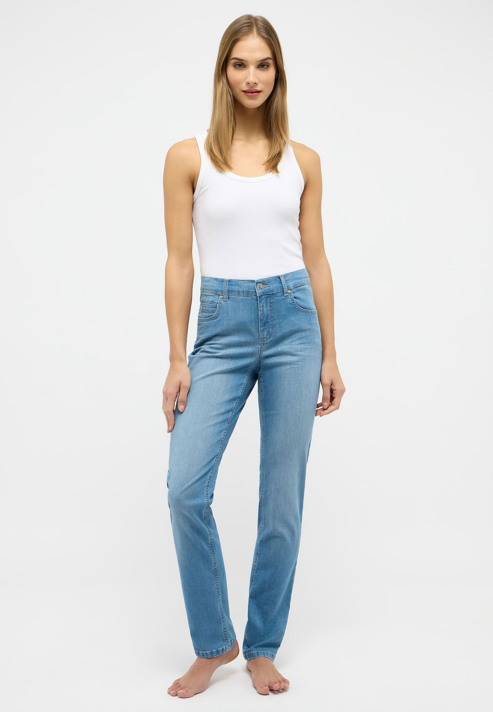45b8452083b0f44356b823ac9a6f5552 Angels | Angels Slim Jeans | 34/30 | light blue used