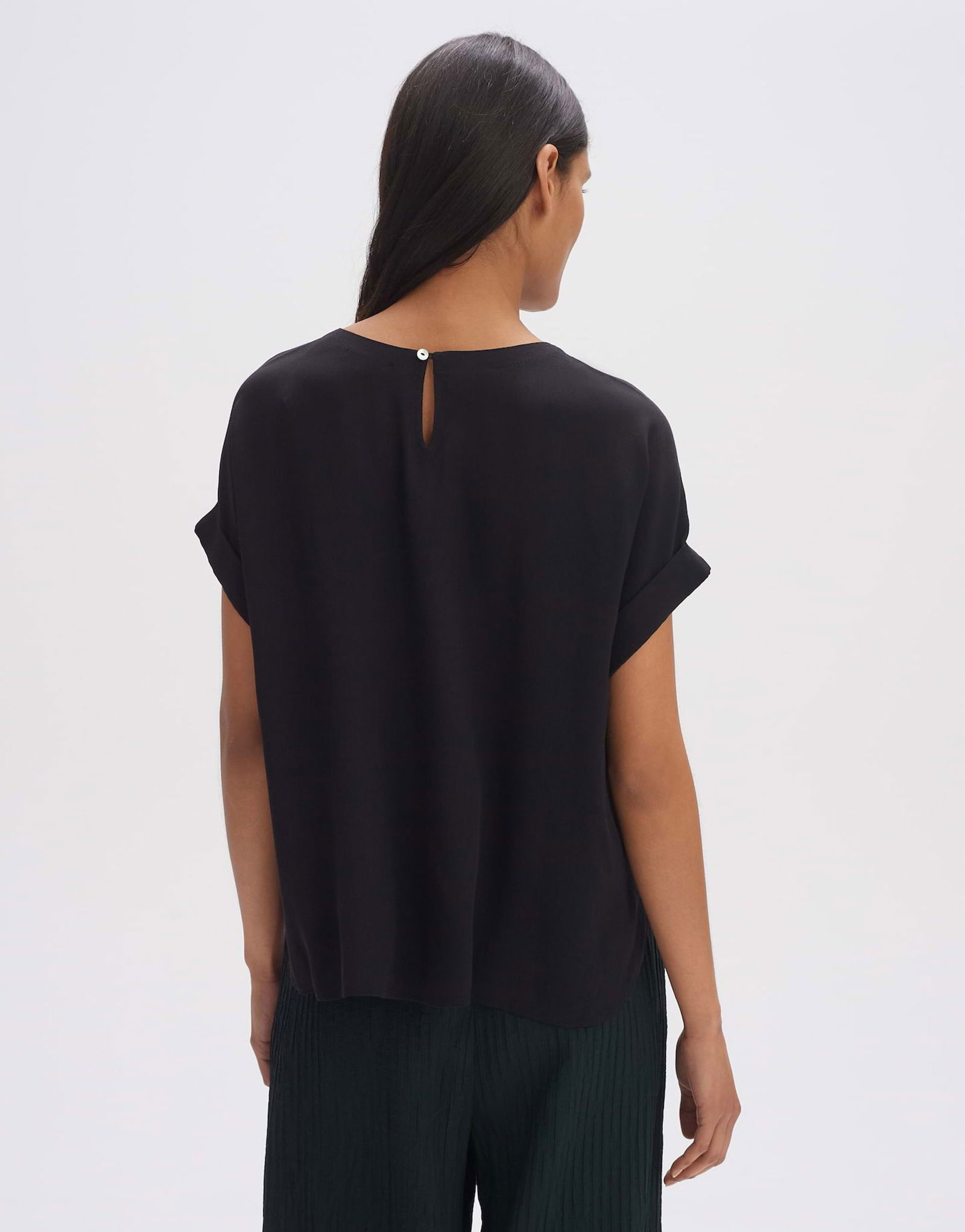 Opus |  Opus Druckbluse  | M | black