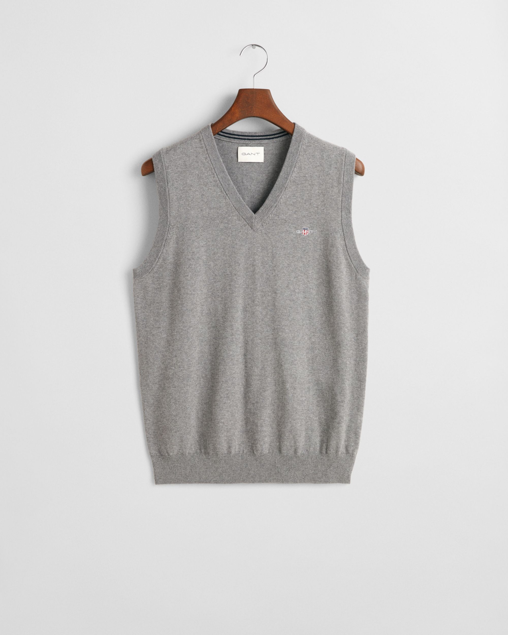 Gant |  Gant Weste  | M | dark grey melange