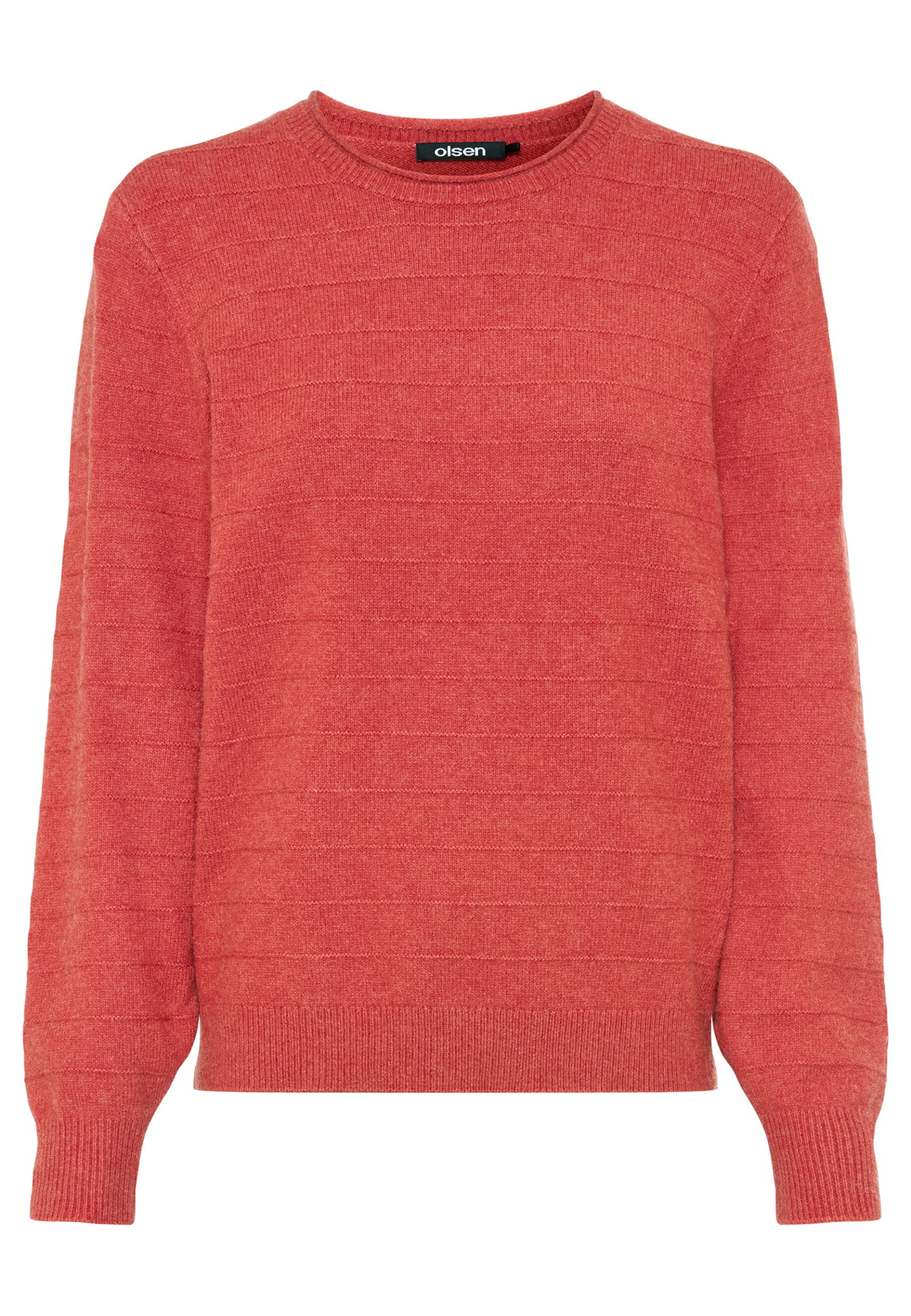 Pullover Long Sleeves, Sienna Red #1