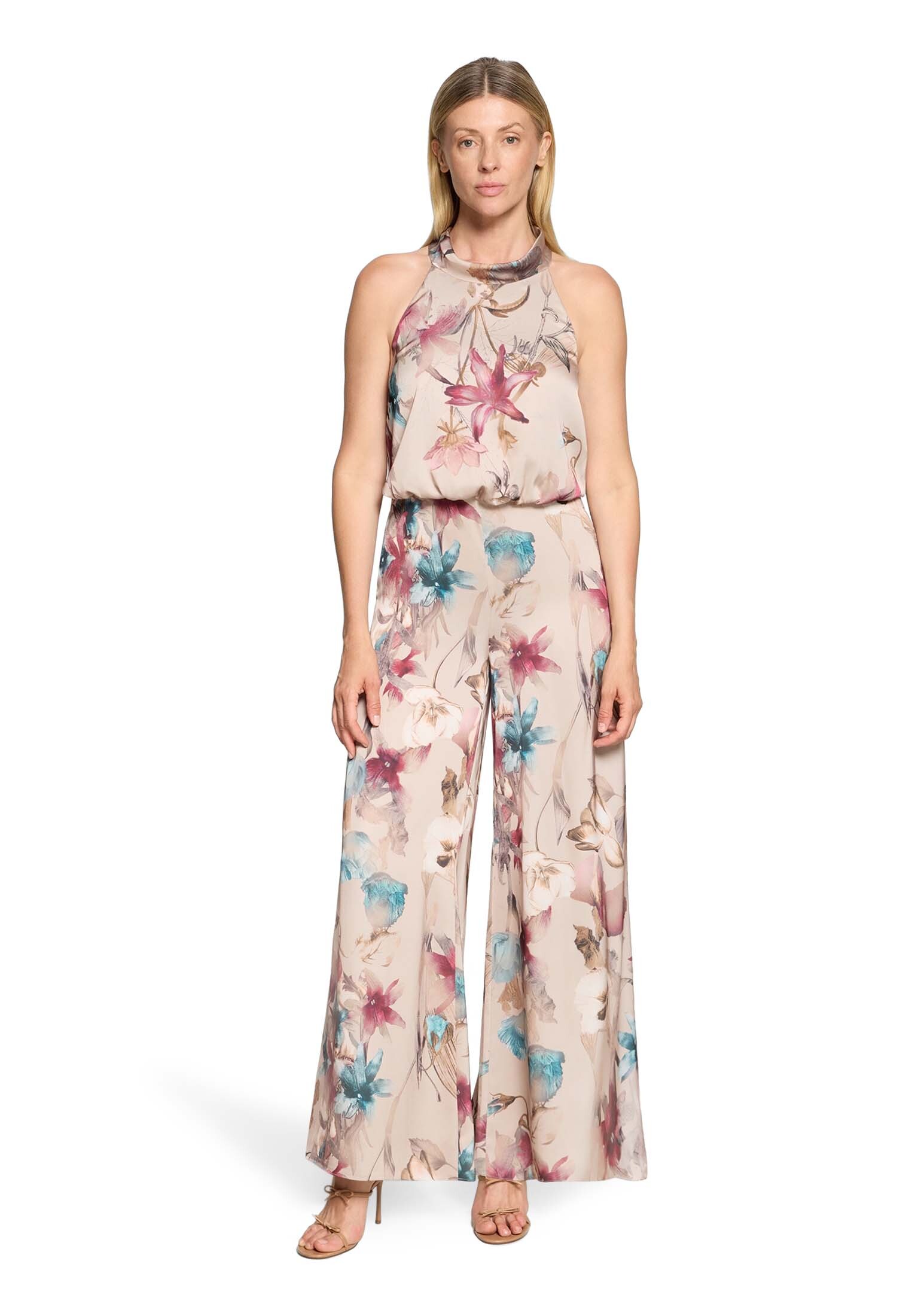Overall, Beige/Dark Red #3