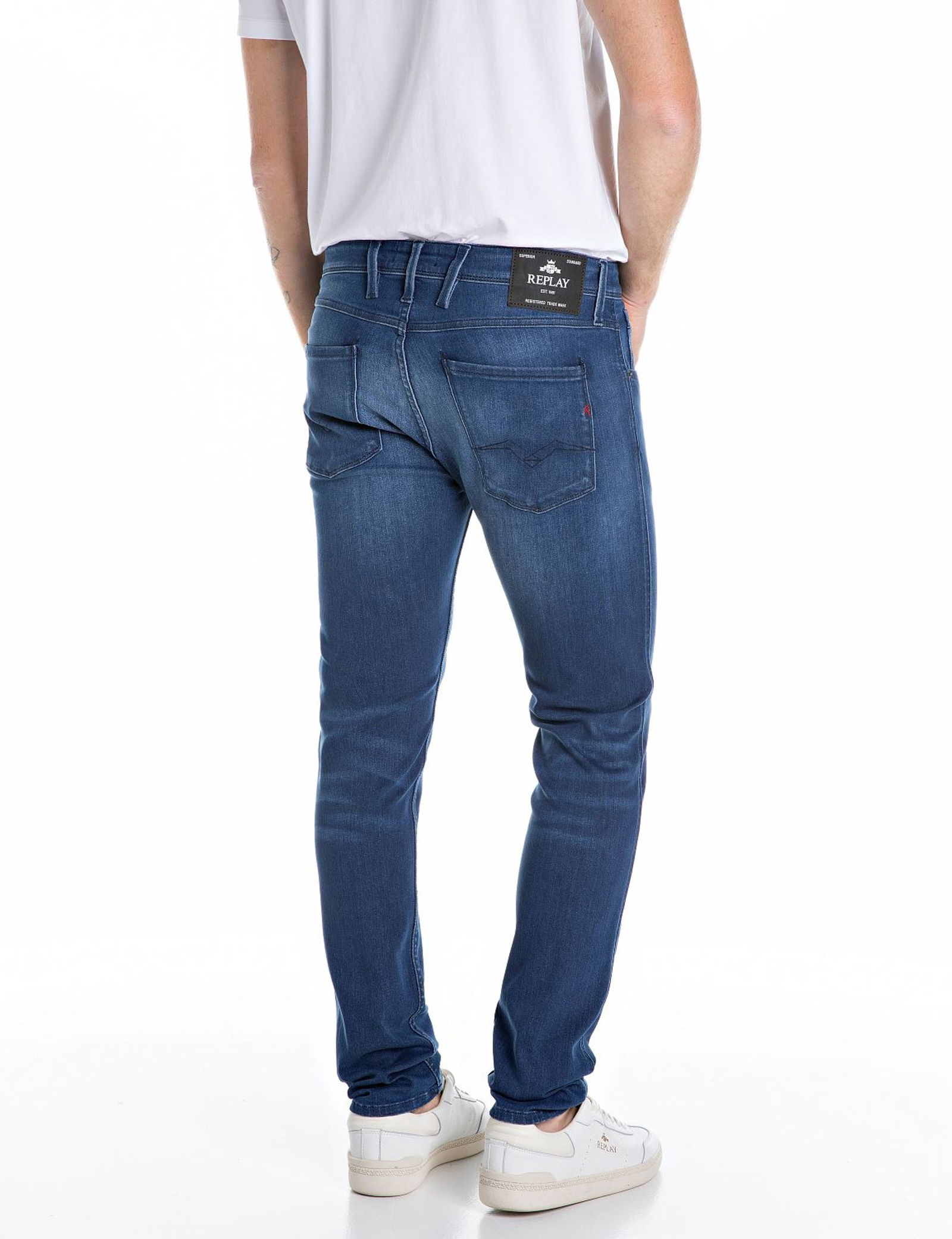 38d6dd219a5d31309647ff76ab477505 Replay |  Replay Slim Fit Jeans "Anbass" | 29/30 | blue...