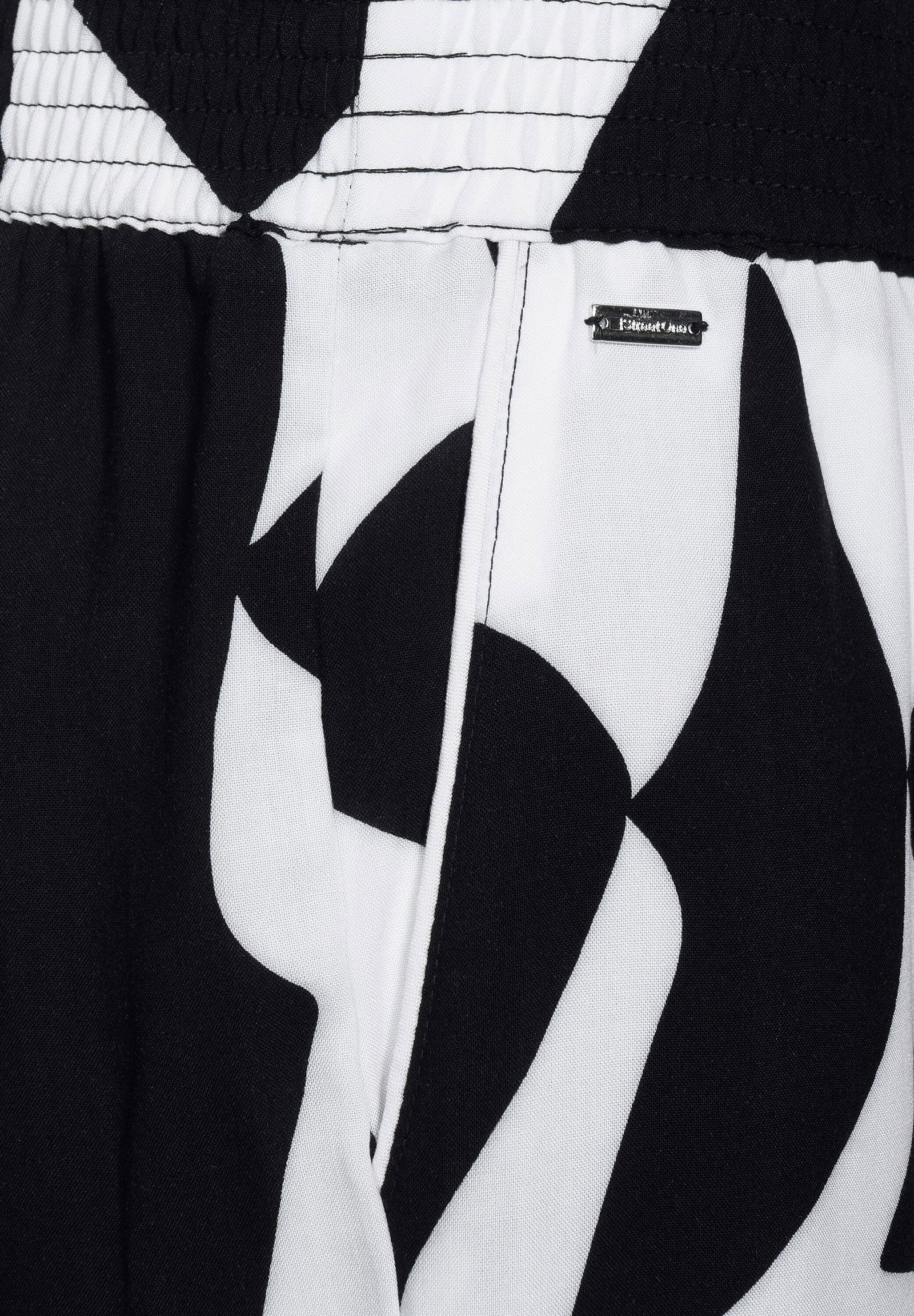 Loose Fit Hose mit Print