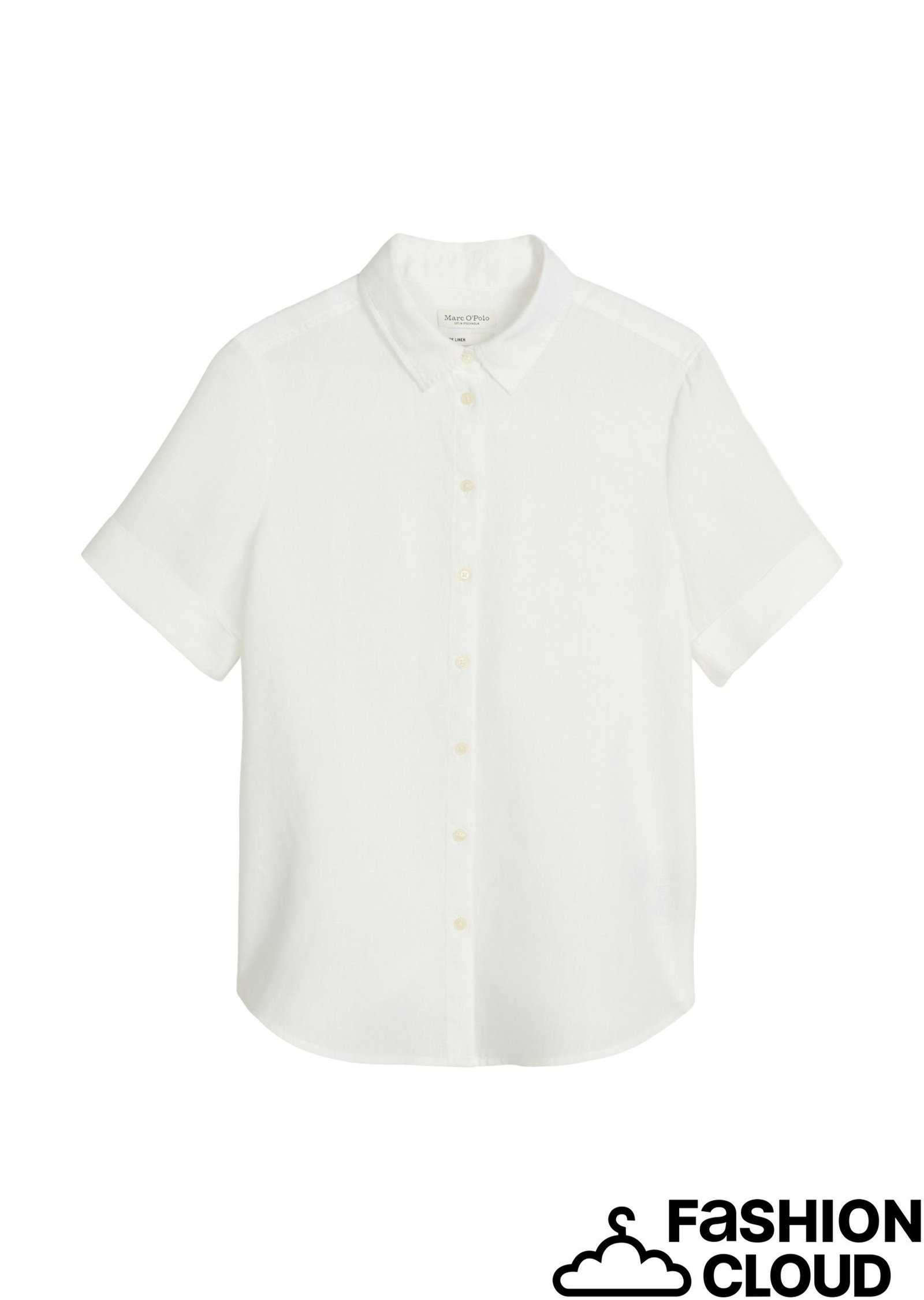ff9bff816ea5db9dcbac35e3c2ea004c | Woven Blouses Shortsleeve, White | 34