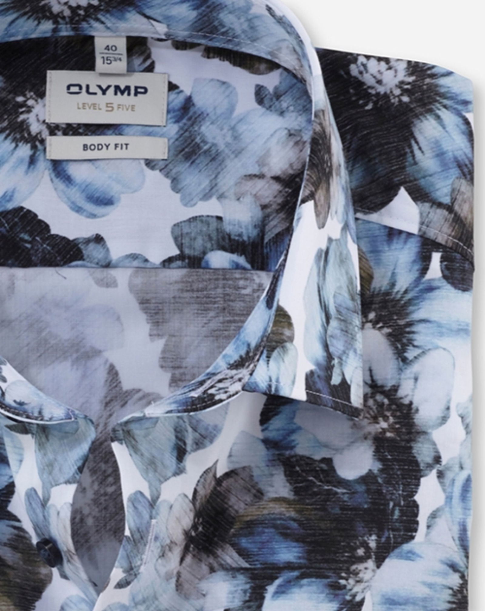 Olymp |  Olymp Hemd Modern Fit  | 41 | bleu