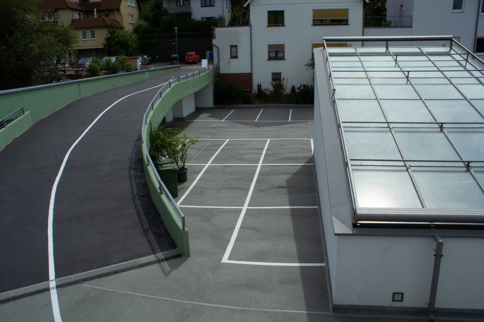 Parkdeck Modehaus Heinze