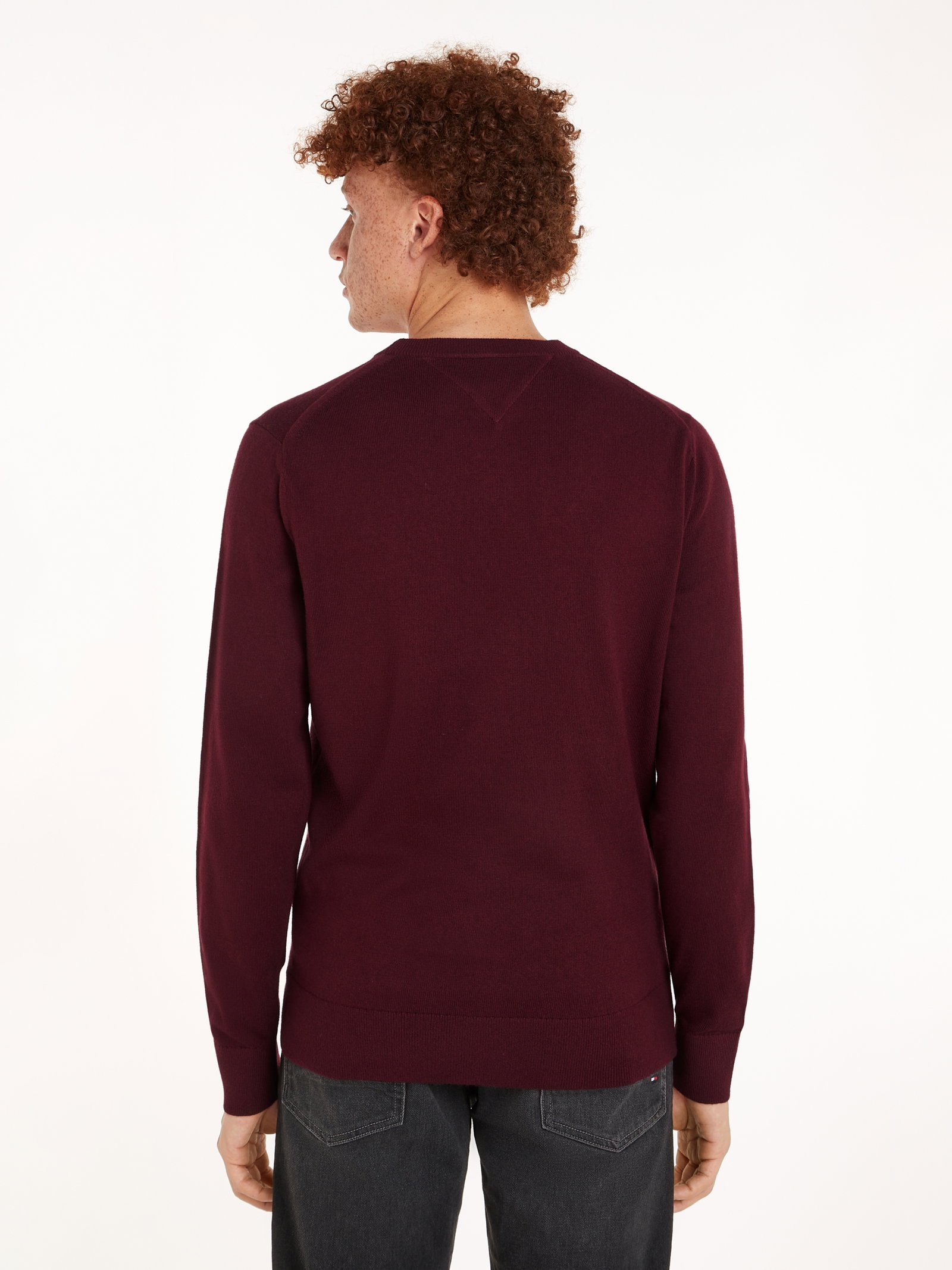 PIMA ORG CTN CASHMERE CREW NECK, PURPLE #12